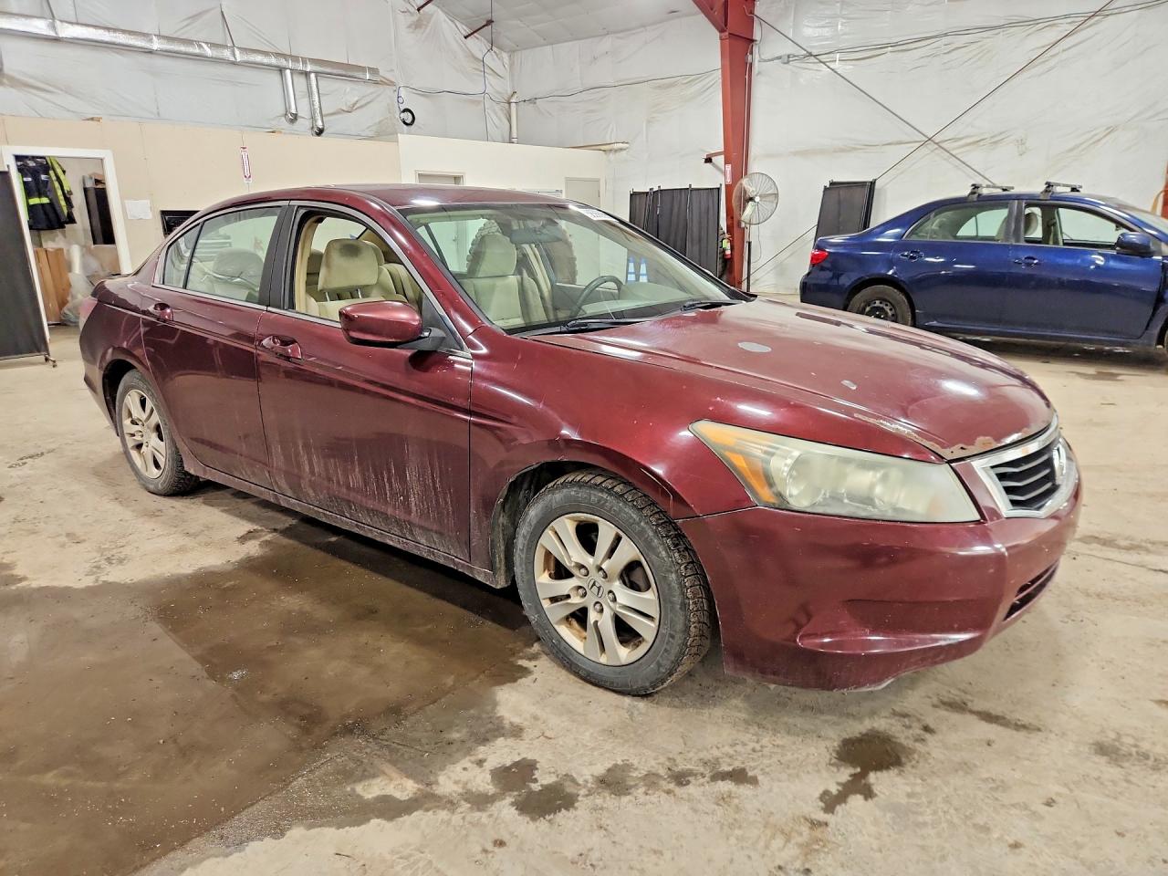 2008 Honda Accord Lxp Maroon vin: 1HGCP26438A104908
