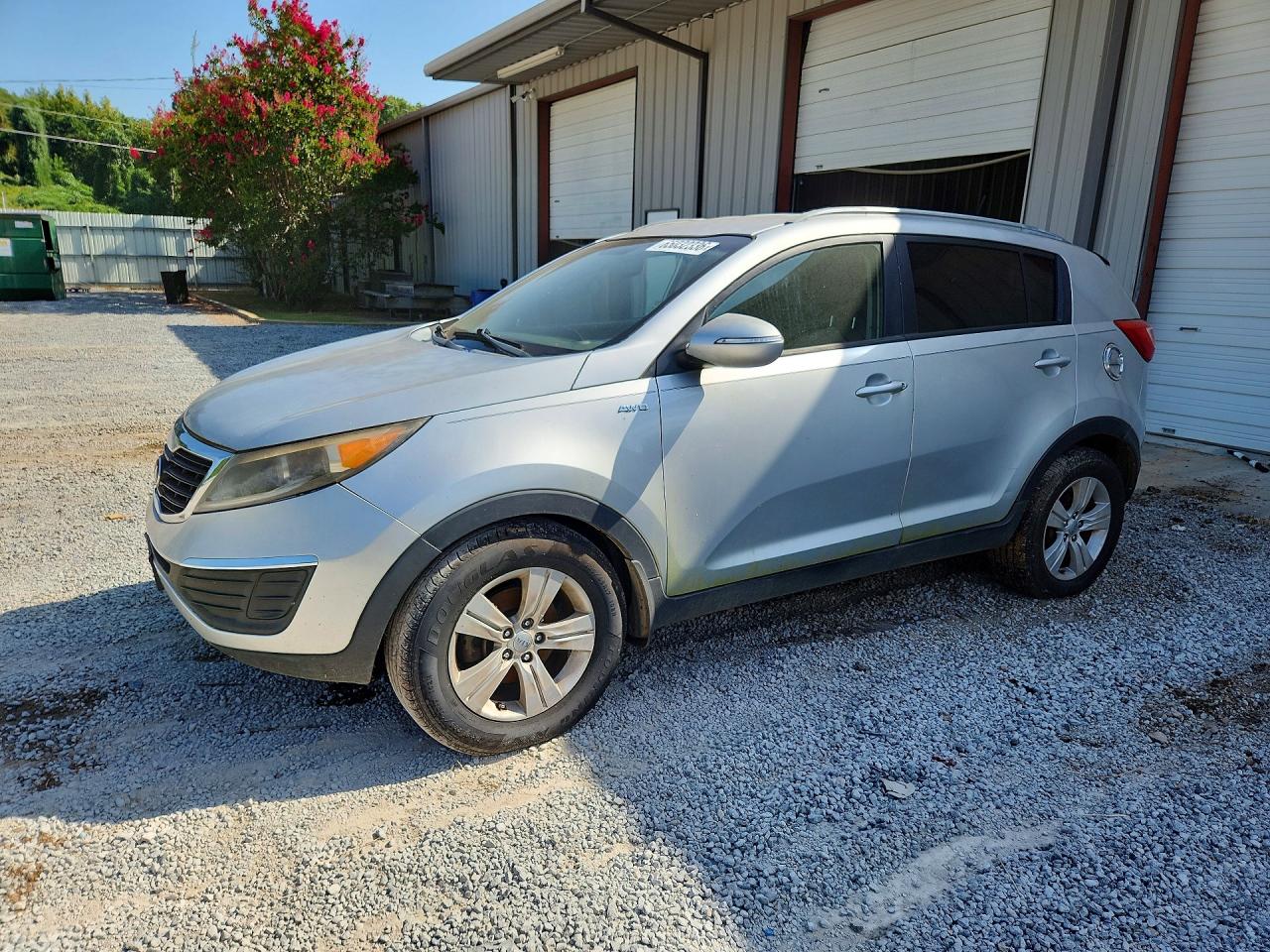 2013 Kia Sportage Lx Серебряный vin: KNDPBCA24D7355969