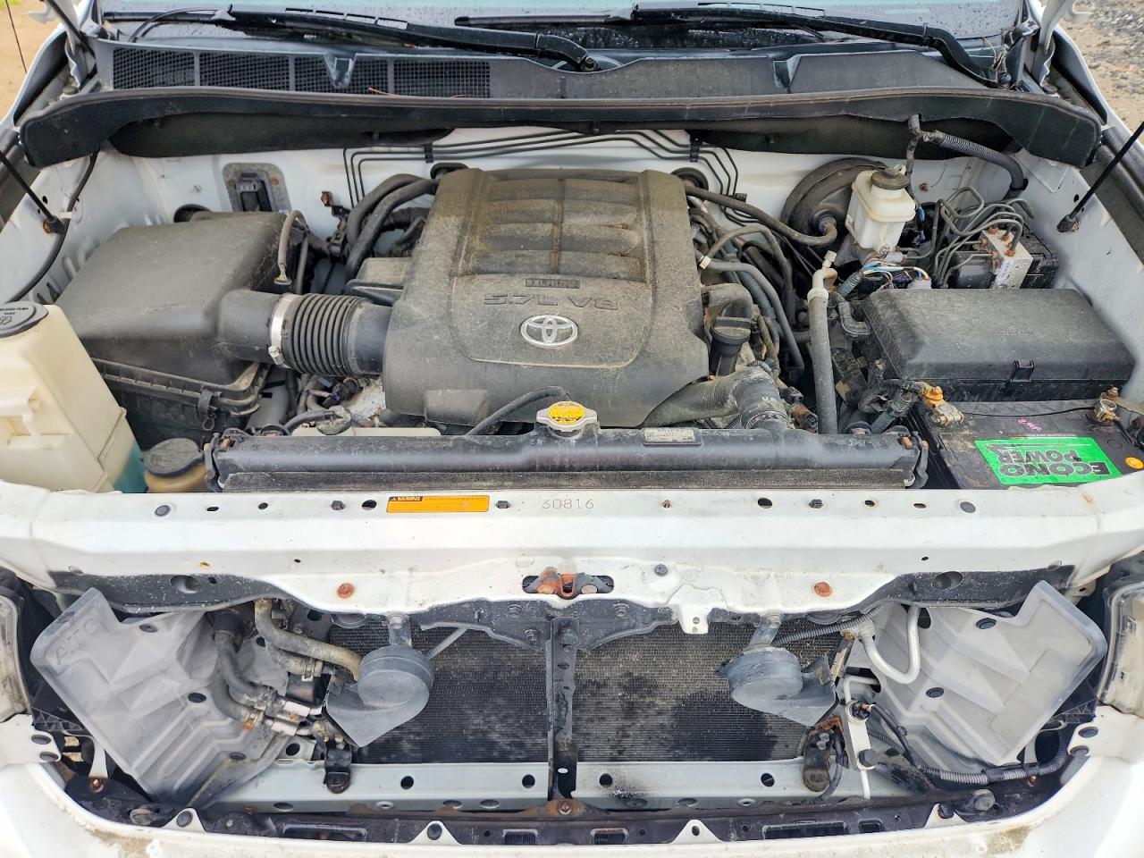 2013 Toyota Tundra Double Cab Sr5 Белый vin: 5TFUY5F17DX306584