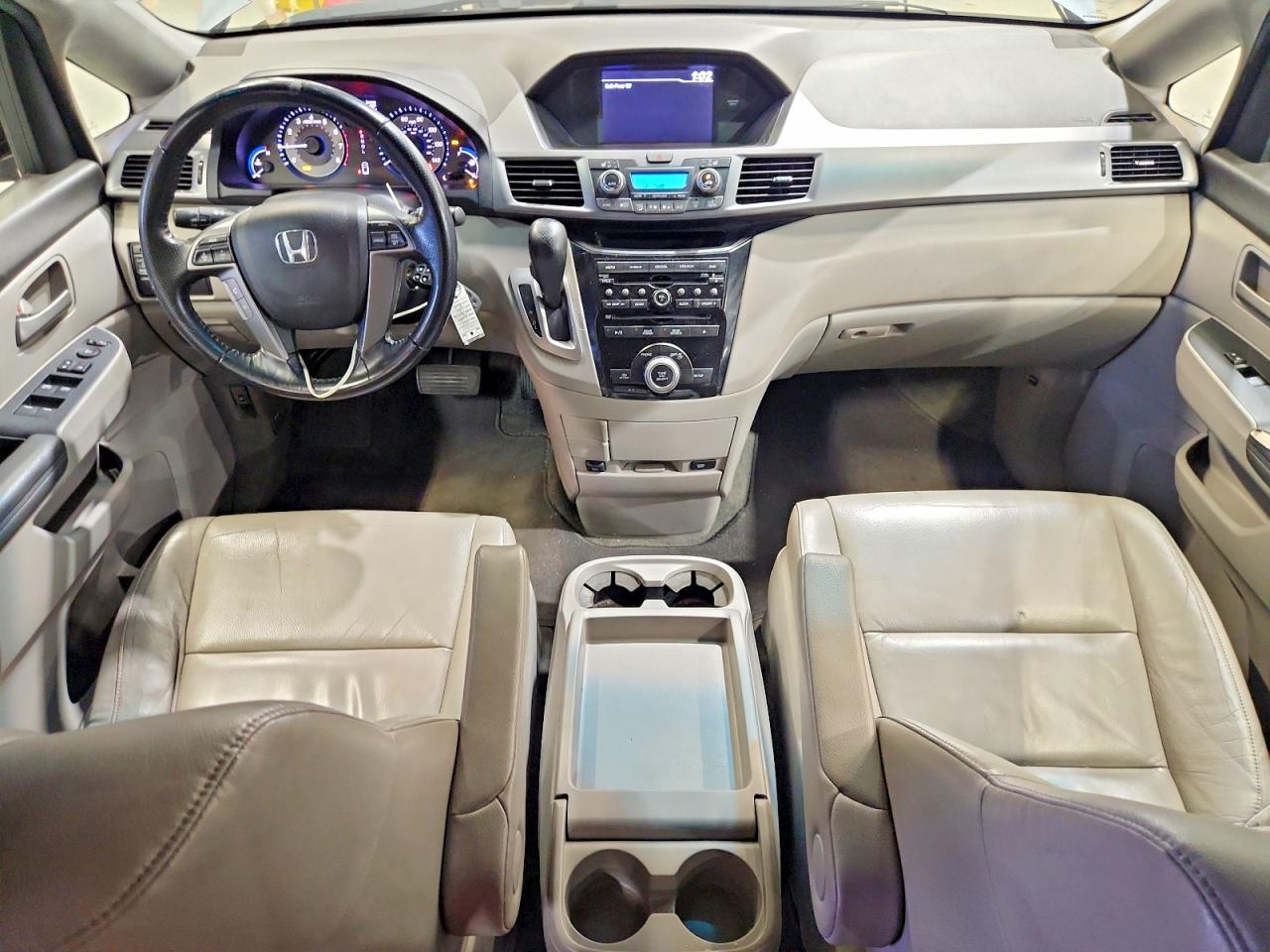 2011 Honda Odyssey Exl Blue vin: 5FNRL5H60BB085513