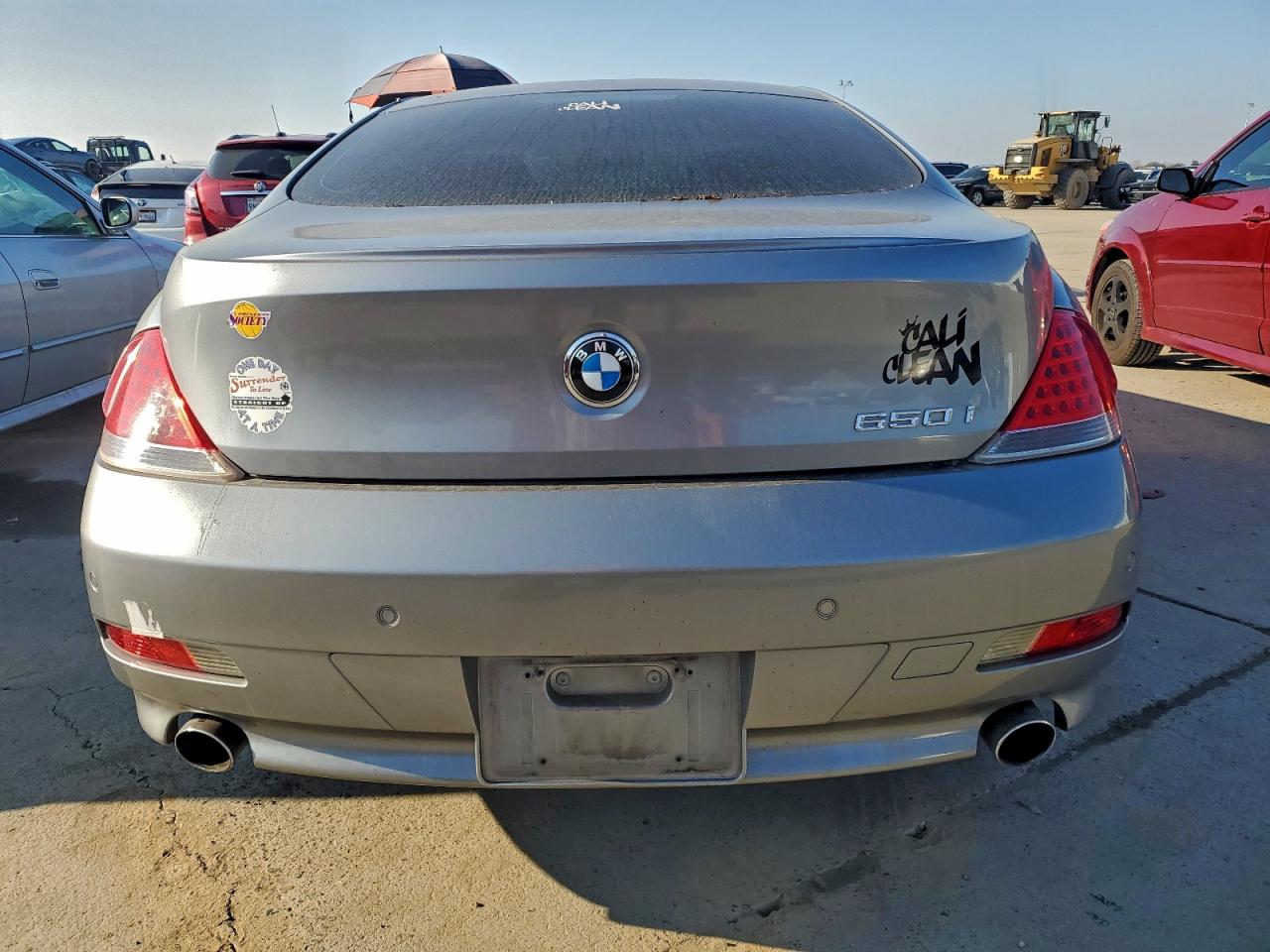 2007 Bmw 650 I Gray vin: WBAEH13577CR53239