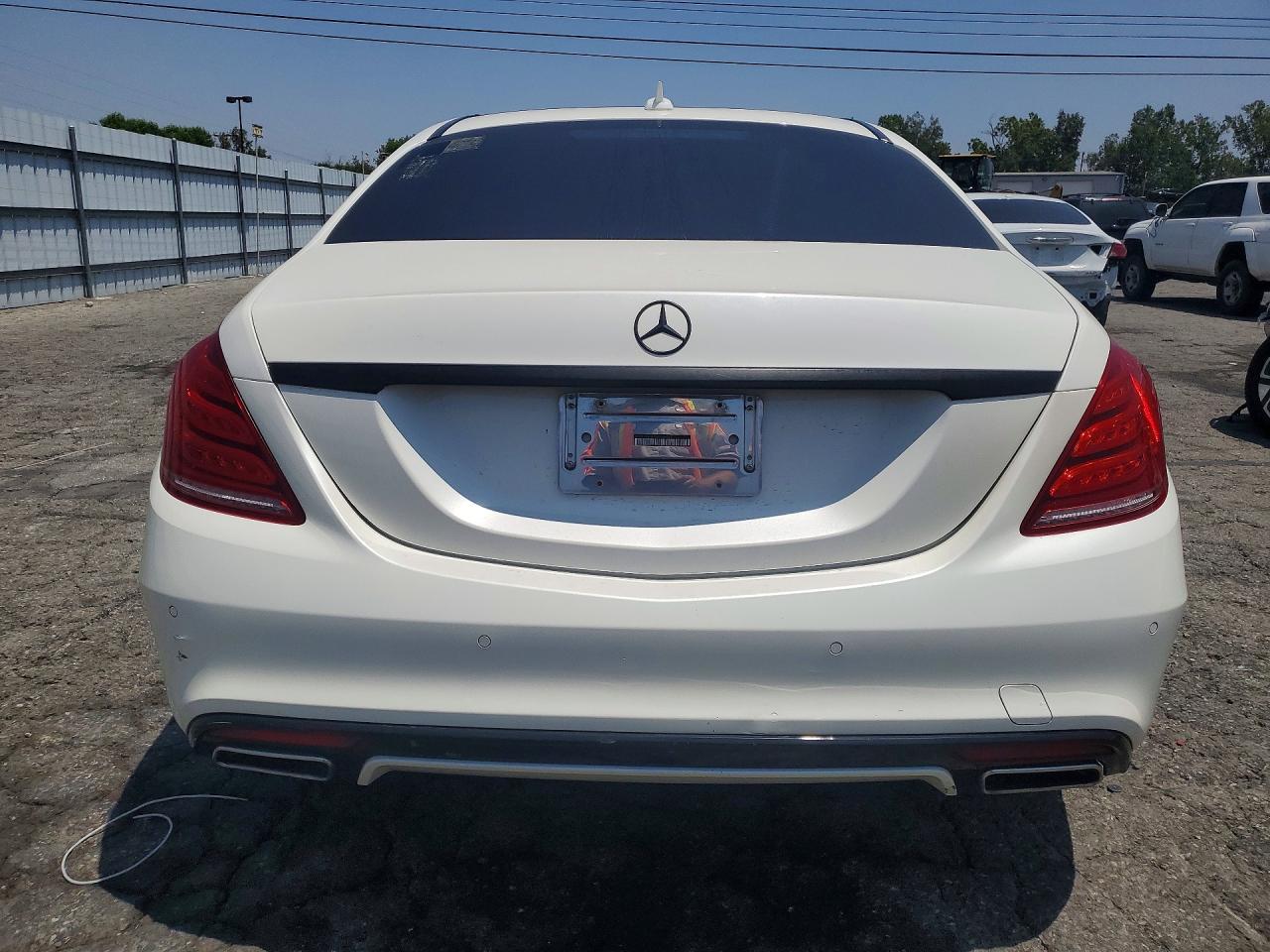 2014 Mercedes-benz S 550 4matic White vin: WDDUG8FB0EA048447