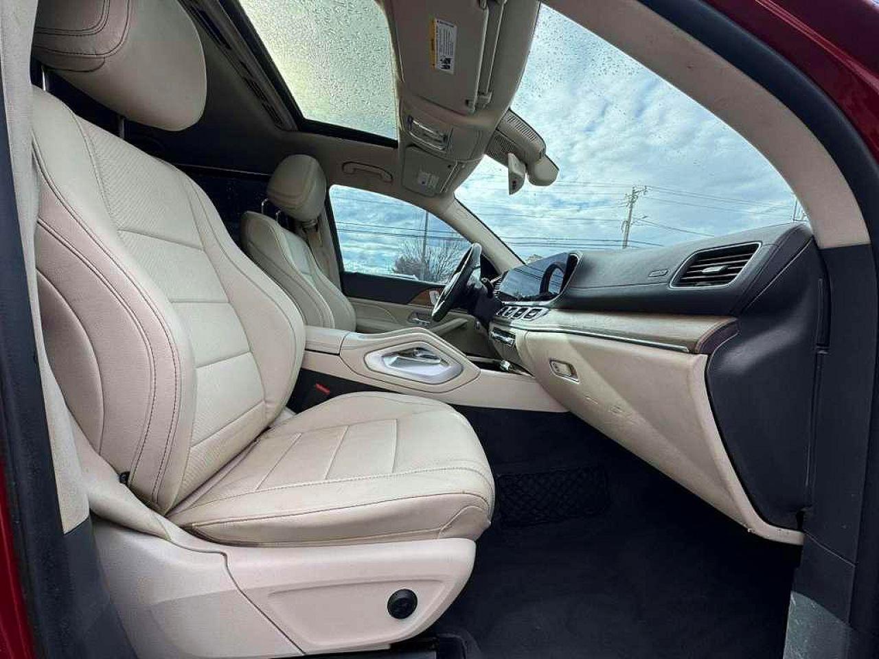 2020 Mercedes-benz Gls 450 4matic Burgundy vin: 4JGFF5KE3LA119590