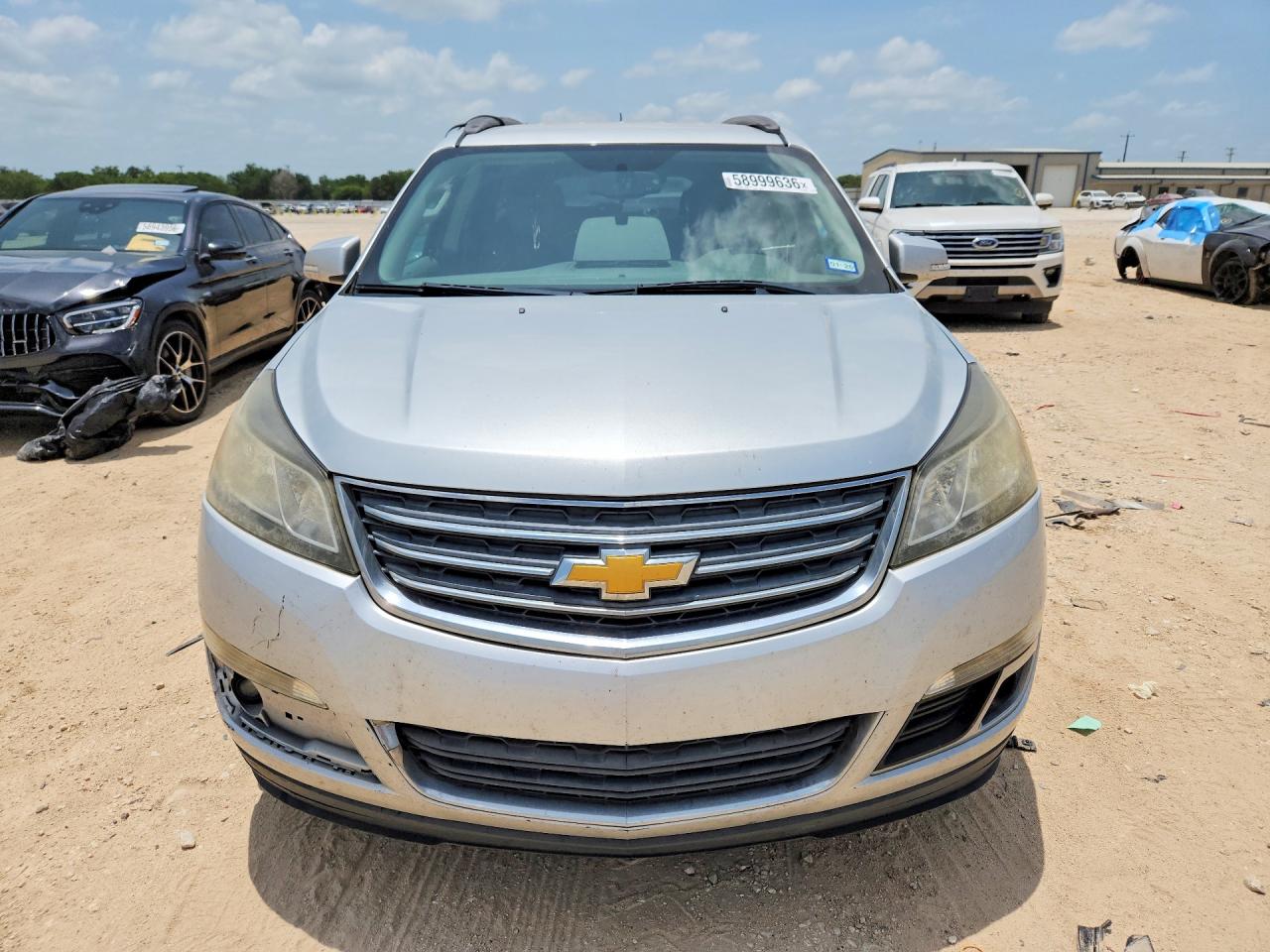 2013 Chevrolet Traverse Lt Silver vin: 1GNKRGKDXDJ247301