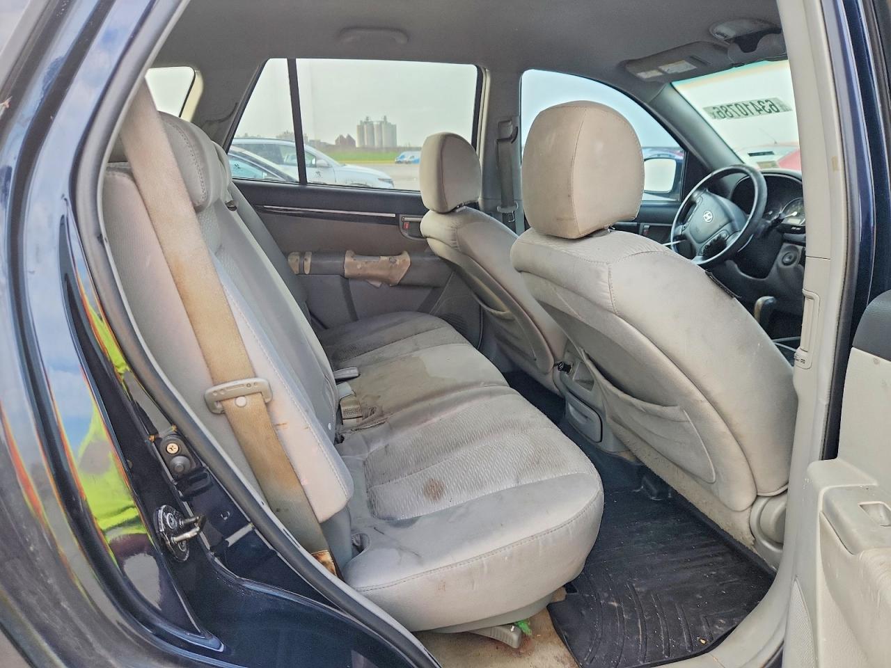 2007 Hyundai Santa Fe Se Blue vin: 5NMSH13EX7H054415