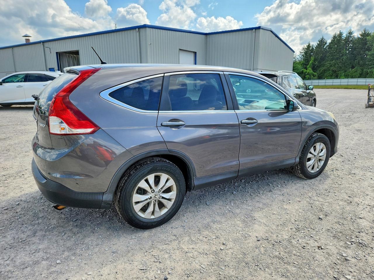 2014 Honda Cr-v Ex Silver vin: 2HKRM4H5XEH624739