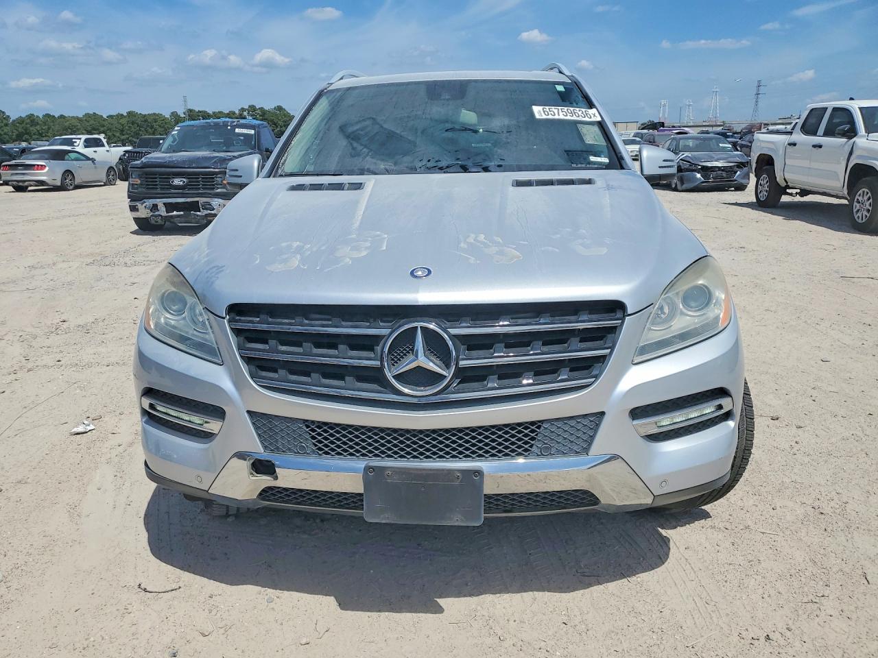 2012 Mercedes-benz Ml 350 4matic Silver vin: 4JGDA5HB0CA017845