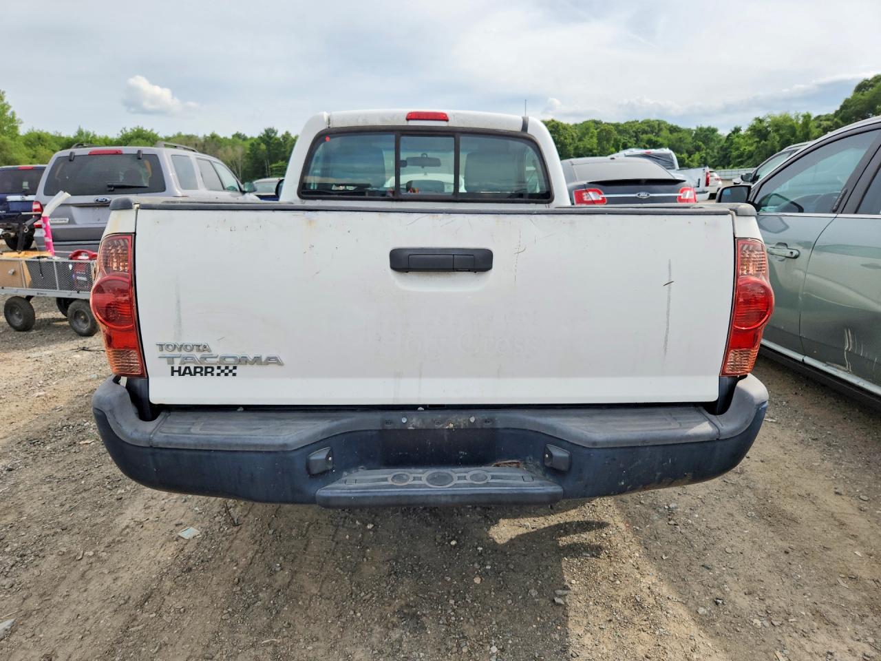 2012 Toyota Tacoma Base Белый vin: 5TFNX4CN1CX015537