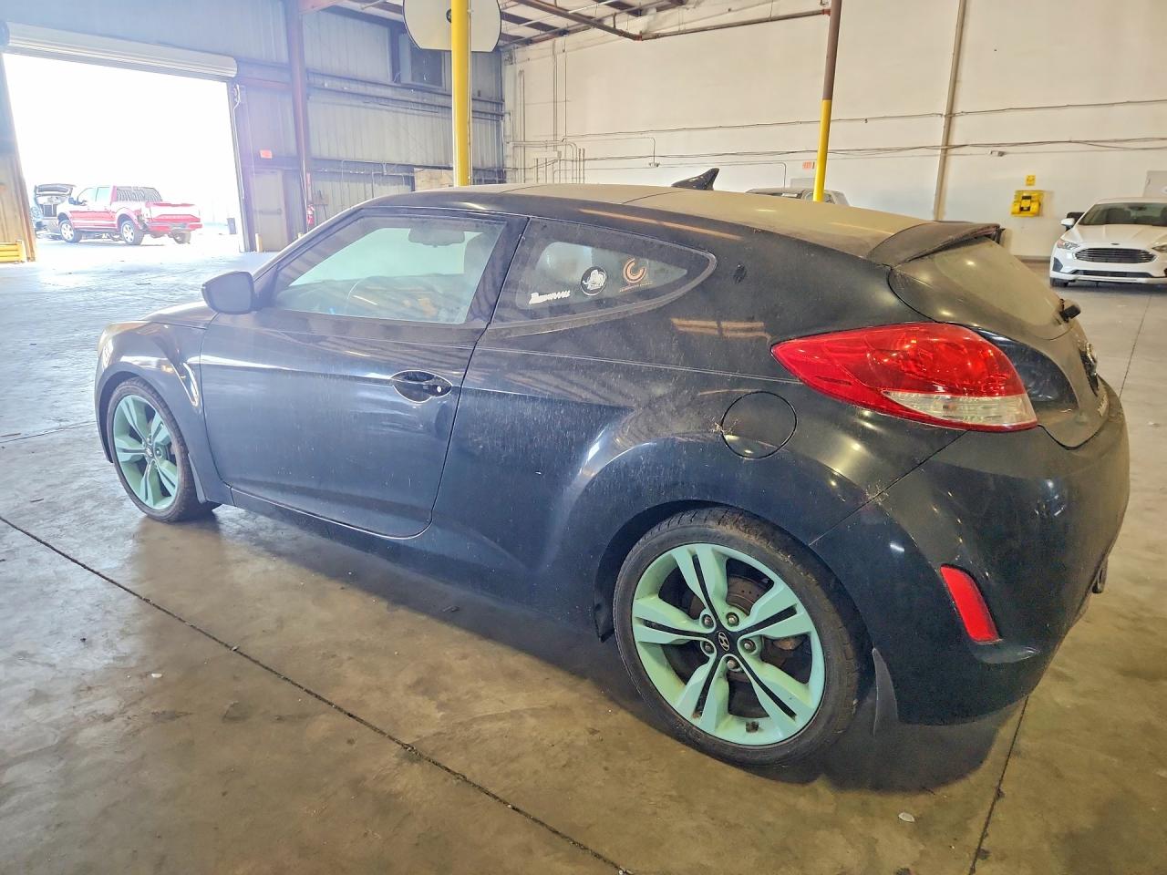 2012 Hyundai Veloster Base Black vin: KMHTC6AD8CU054101