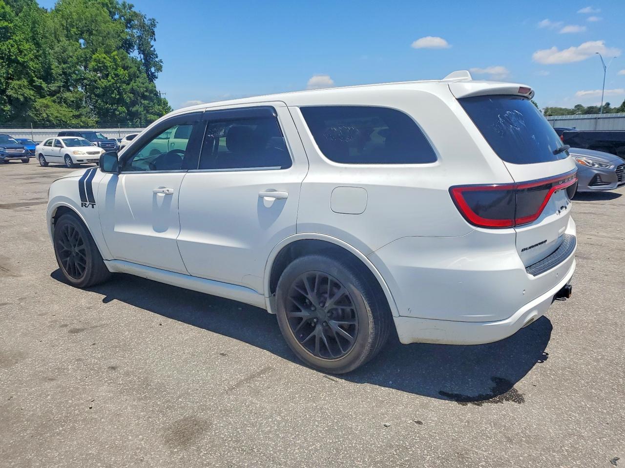2015 Dodge Durango R/t White vin: 1C4SDHCT6FC834055