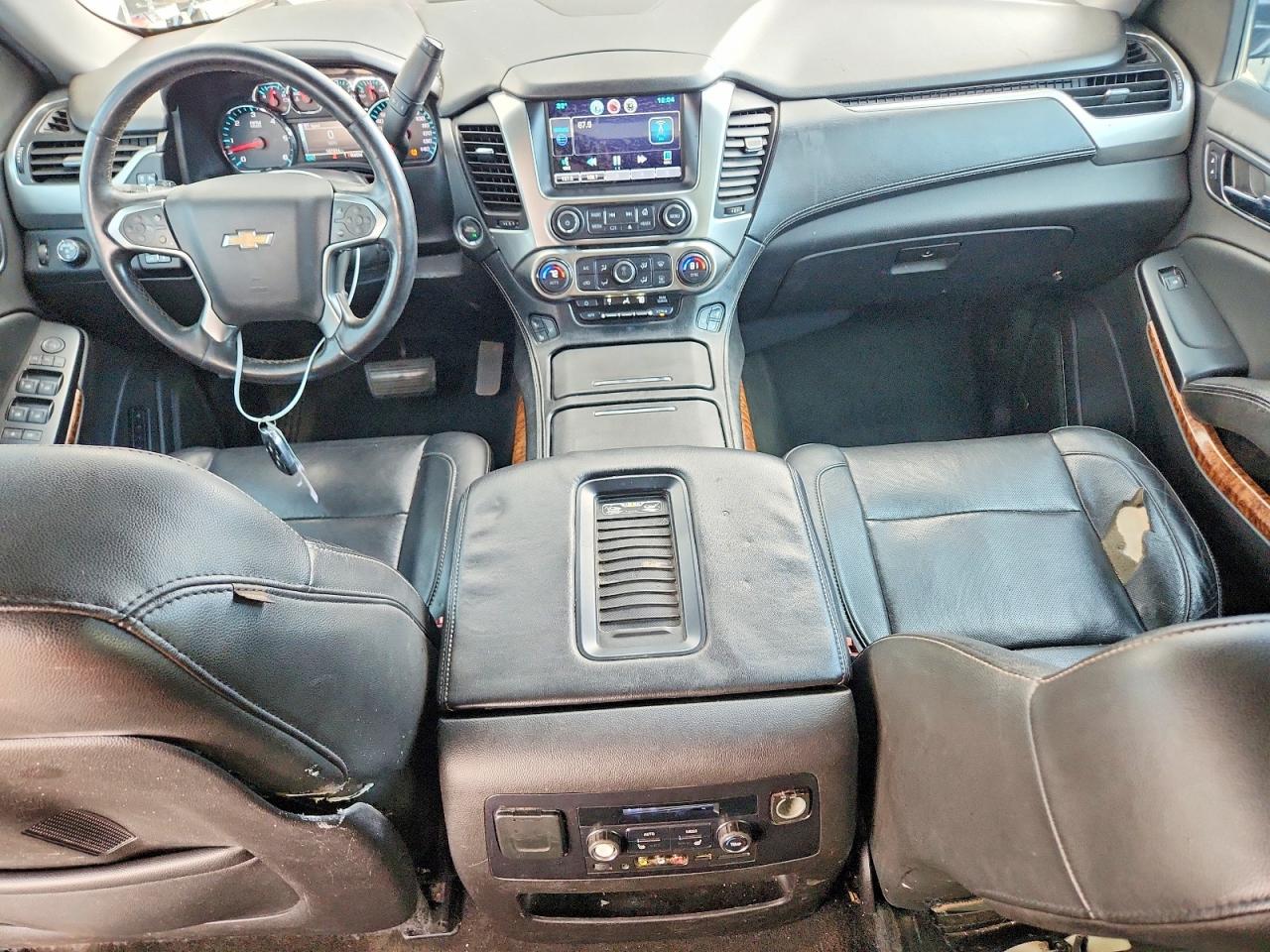 2015 Chevrolet Suburban K1500 Ltz Black vin: 1GNSKKKC9FR608424