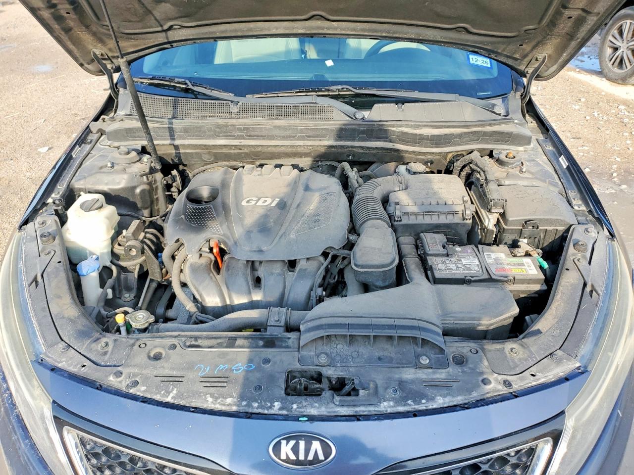 2015 Kia Optima Lx Black vin: 5XXGM4A71FG357717