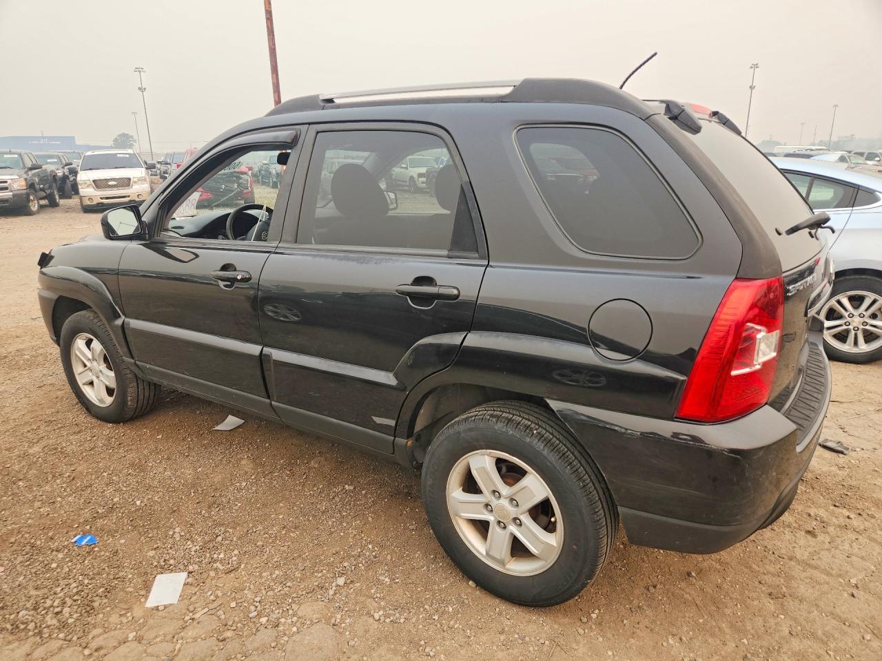 2009 Kia Sportage Lx Black vin: KNDJF723897554359