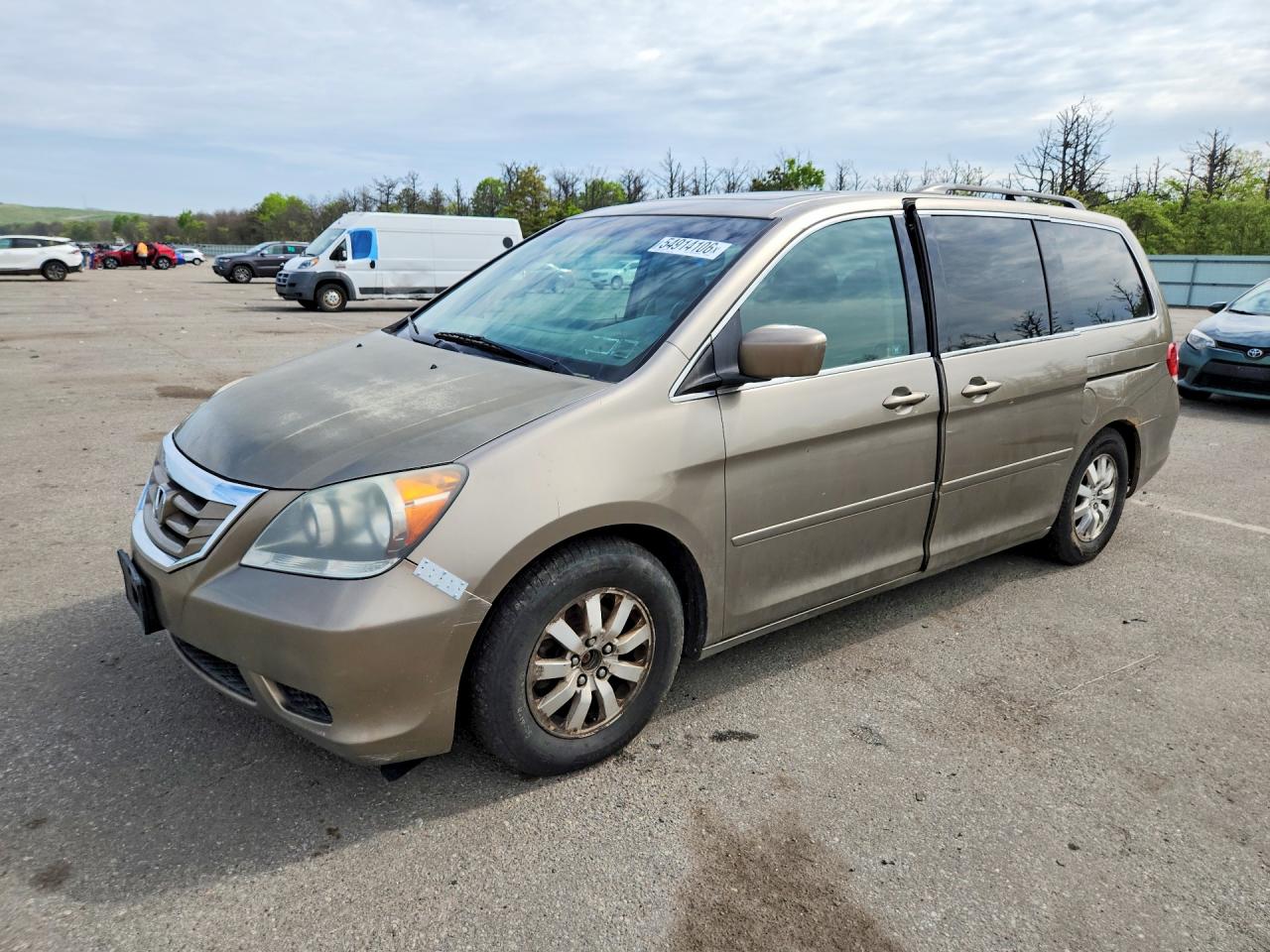 2010 Honda Odyssey Exl Gold vin: 5FNRL3H64AB033806