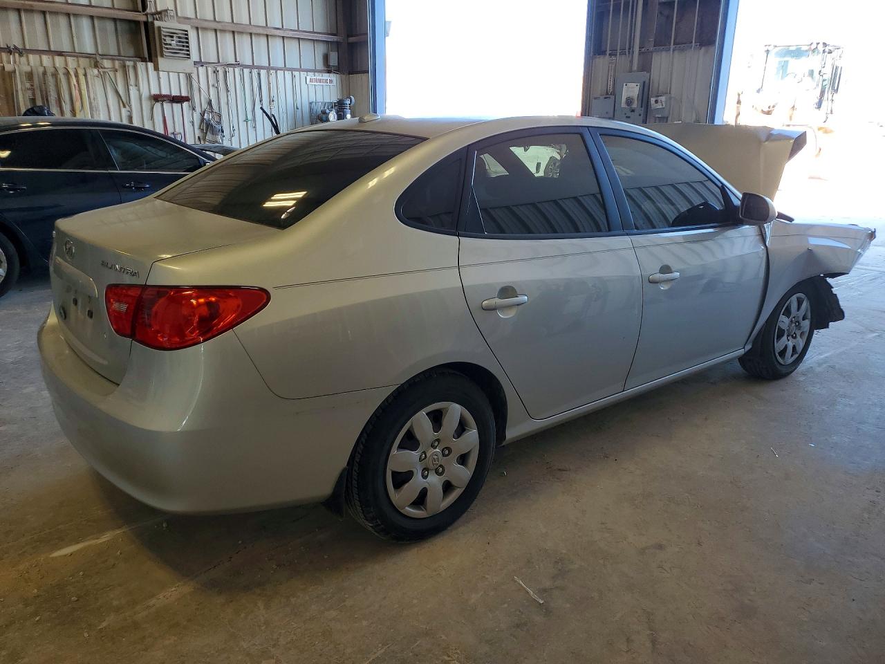 2008 Hyundai Elantra Gls Silver vin: KMHDU46D08U430621
