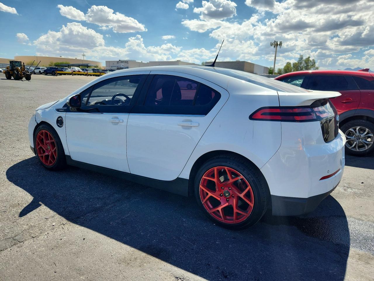 2012 Chevrolet Volt White vin: 1G1RD6E43CU105664