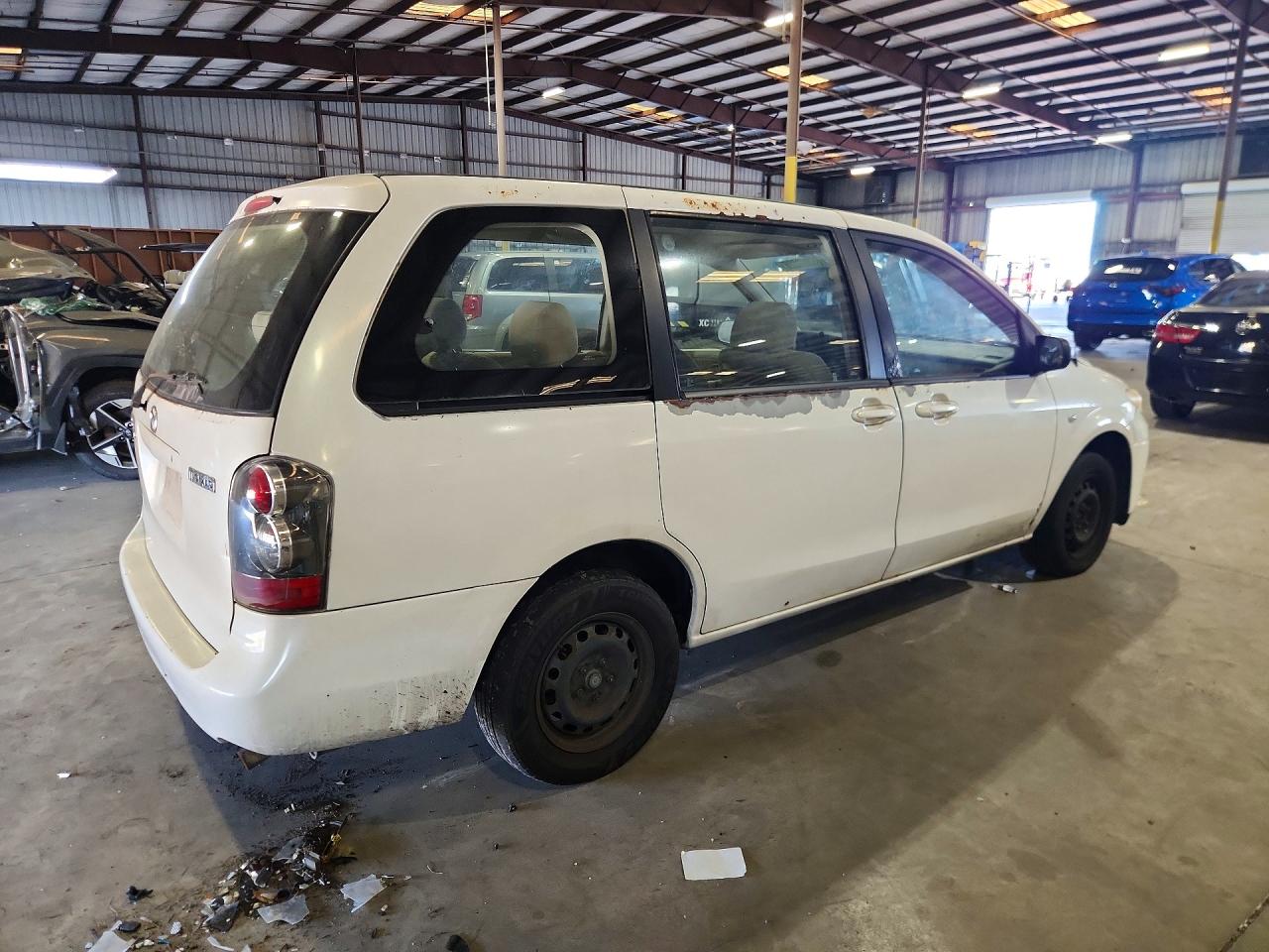 2006 Mazda Mpv Wagon White vin: JM3LW28A160560999