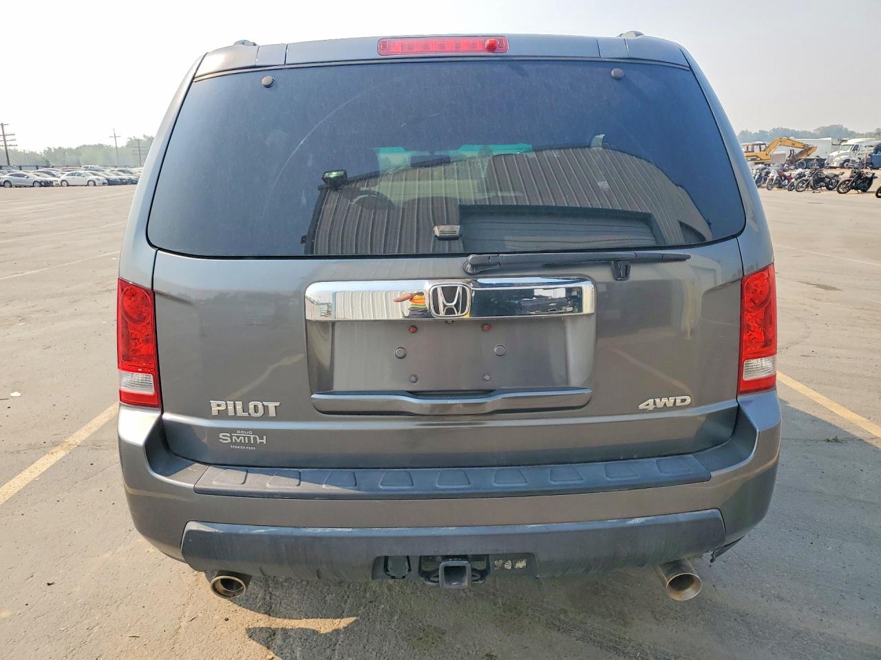 2011 Honda Pilot Exl Gray vin: 5FNYF4H58BB027282