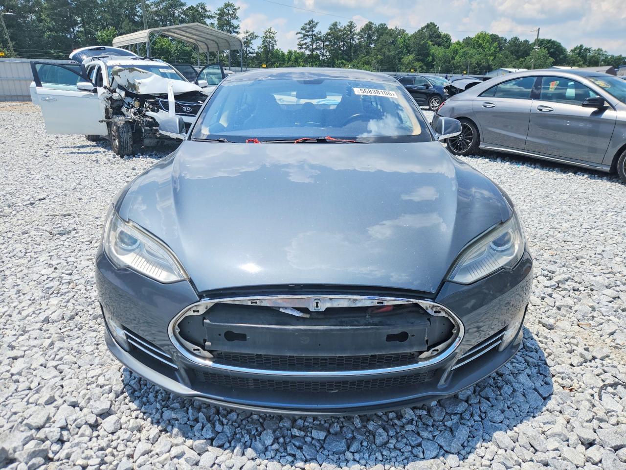 2013 Tesla Model S Gray vin: 5YJSA1CN2DFP05375