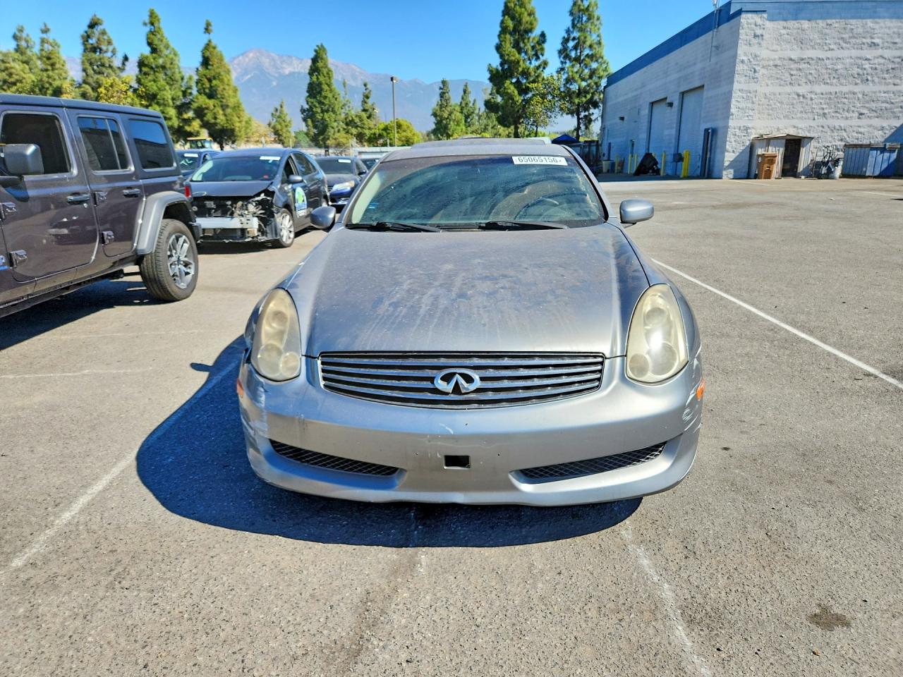 2006 Infiniti G35 Base Gray vin: JNKCV54E16M722109