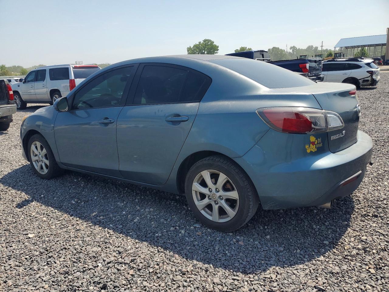 2010 Mazda 3 I Blue vin: JM1BL1SF6A1143070