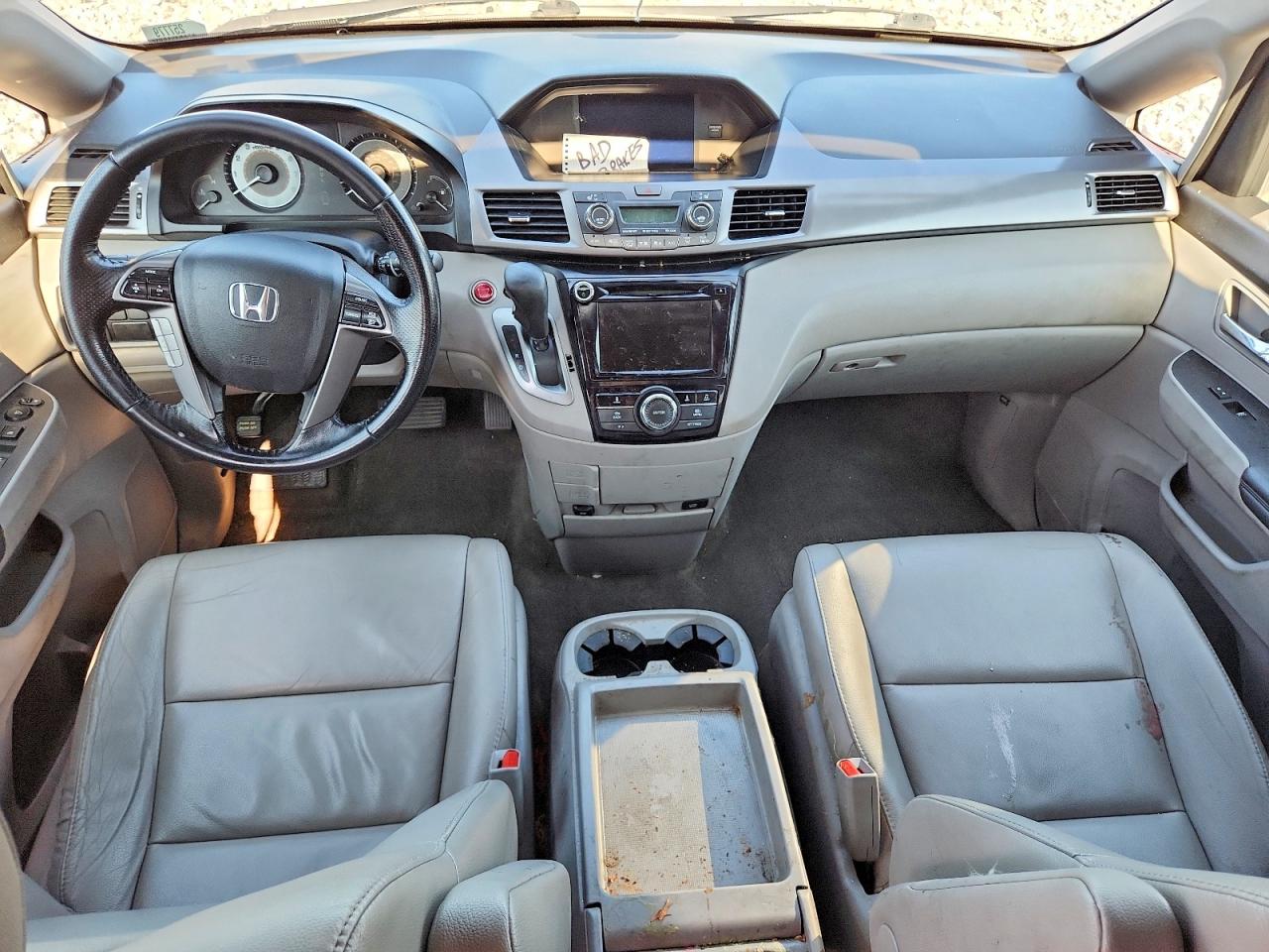 2014 Honda Odyssey Exl Gray vin: 5FNRL5H62EB075280