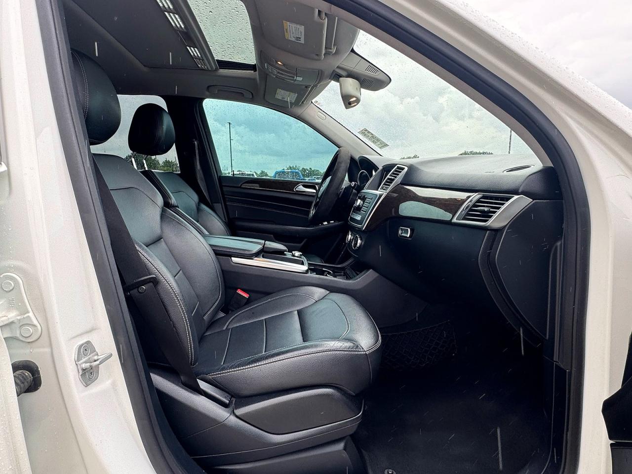 2015 Mercedes-benz Ml 350 4matic White vin: 4JGDA5HB0FA458220