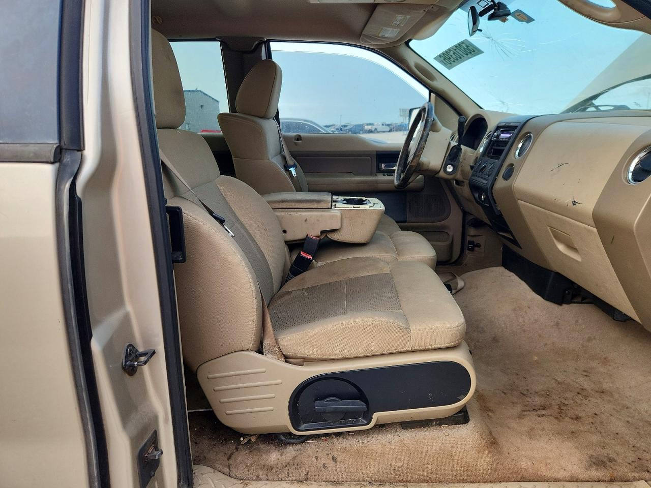 2007 Ford F150 Tan vin: 1FTRX12W87FA65549