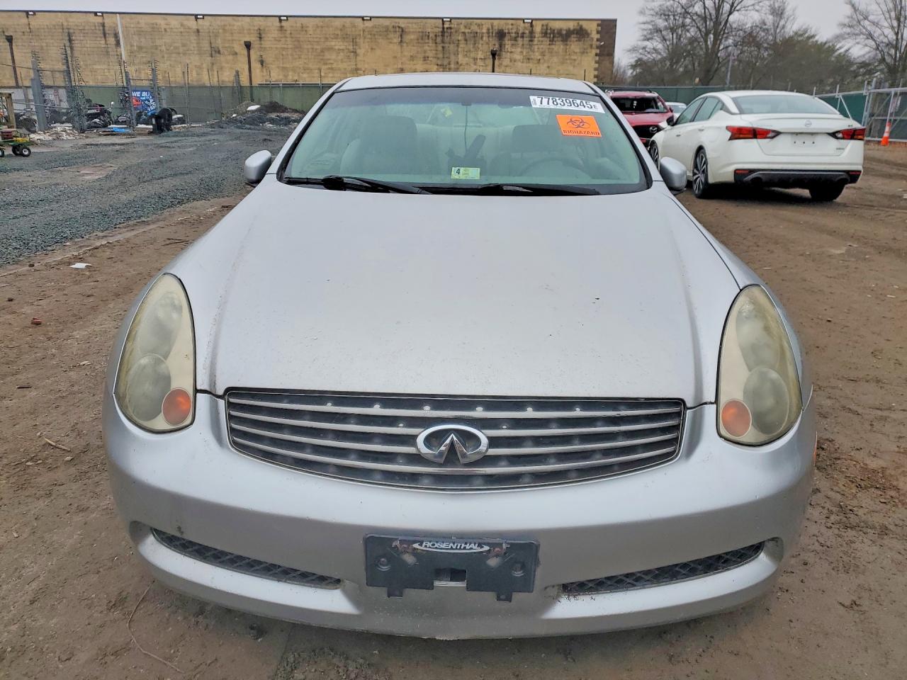 2004 Infiniti G35 Silver vin: JNKCV54E94M808670