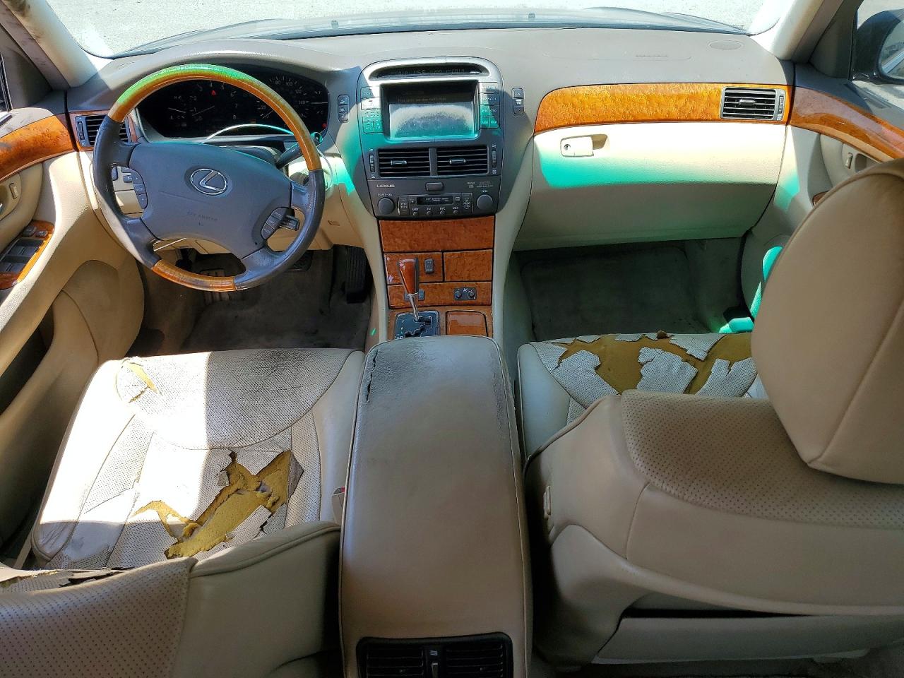 2004 Lexus Ls 430 Gray vin: JTHBN36F740167757
