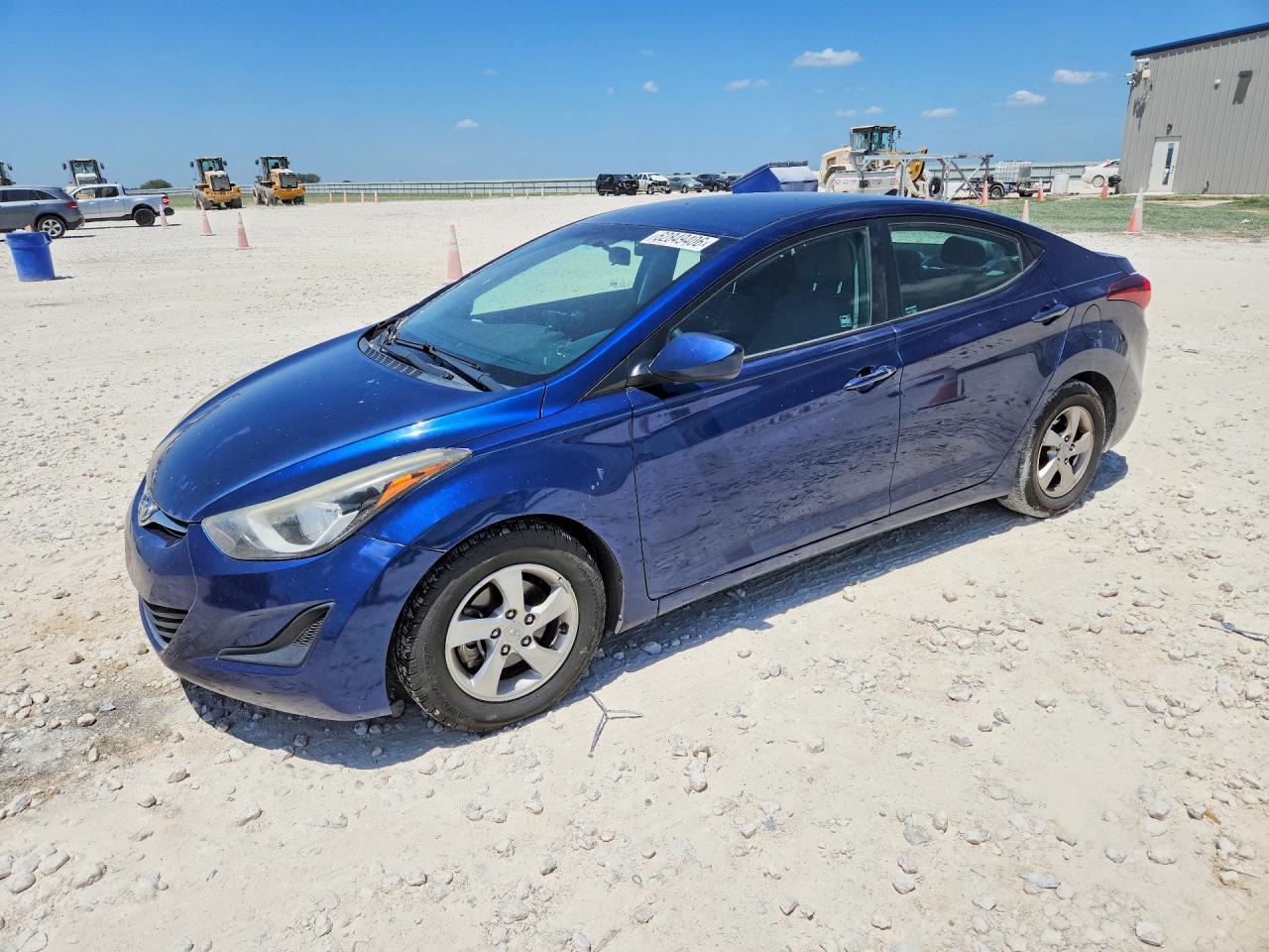 2015 Hyundai Elantra Se Blue vin: 5NPDH4AE6FH649325