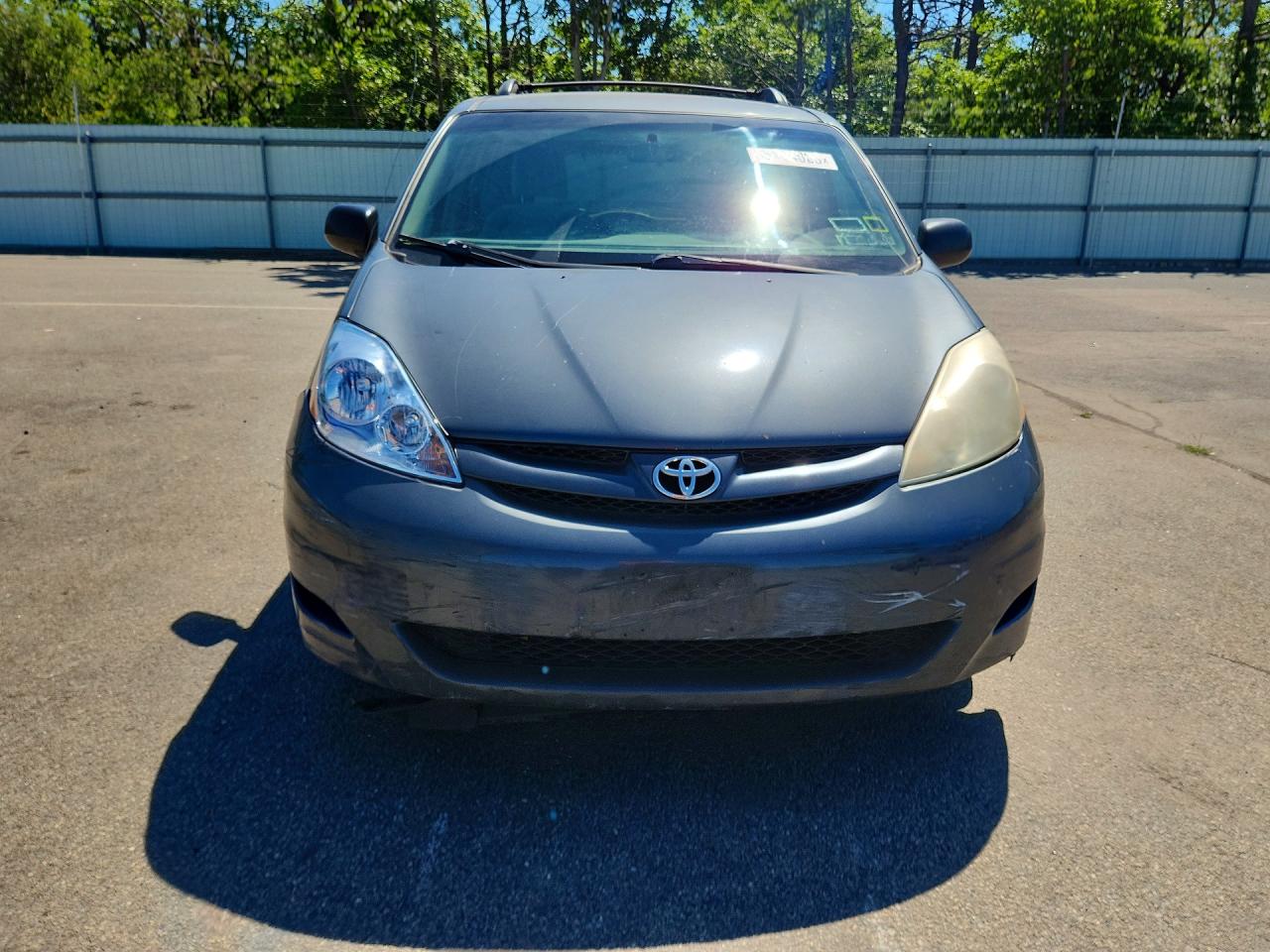 2009 Toyota Sienna Ce 7-passenger Синий vin: 5TDZK23C99S229273