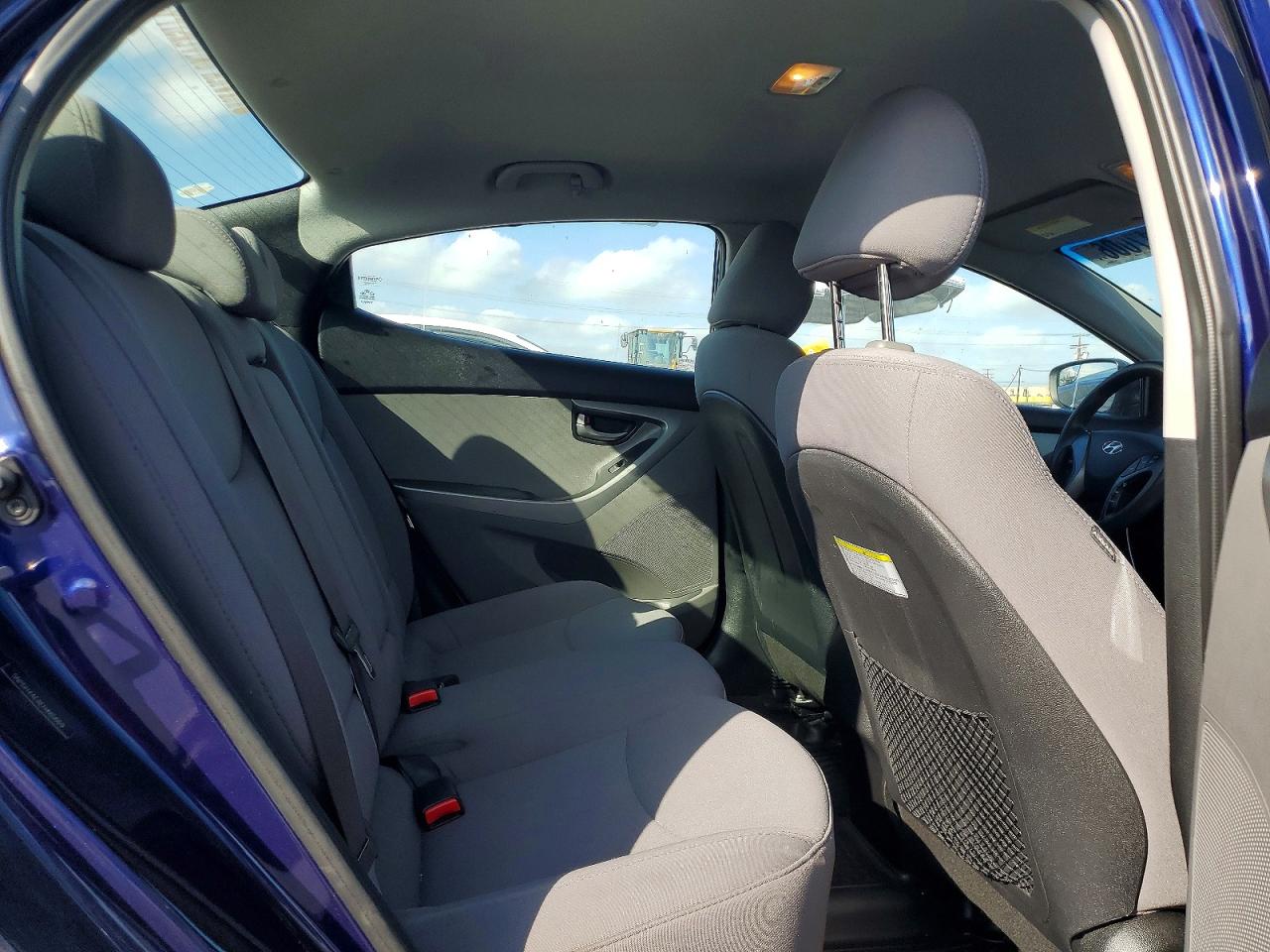 2014 Hyundai Elantra Se Blue vin: 5NPDH4AE8EH485669