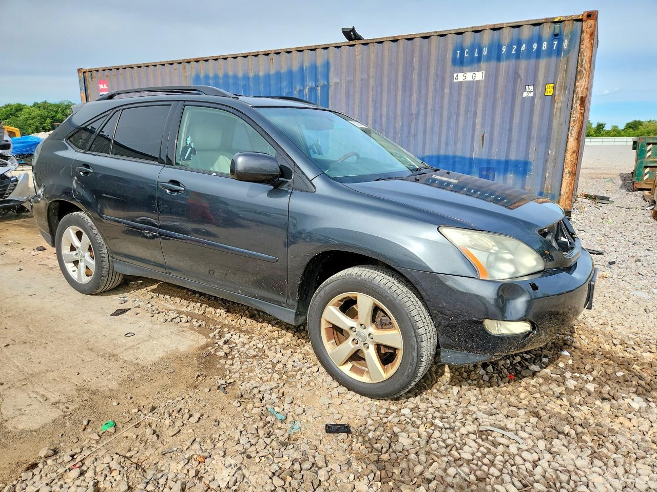 2007 Lexus Rx 350 Серый vin: JTJGK31U570006976