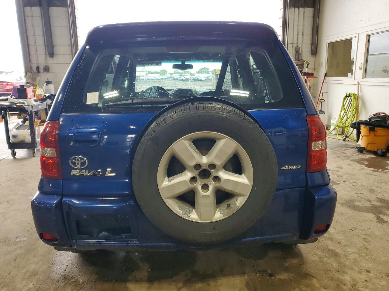 2004 Toyota Rav4 Base Blue vin: JTEHD20V246007741