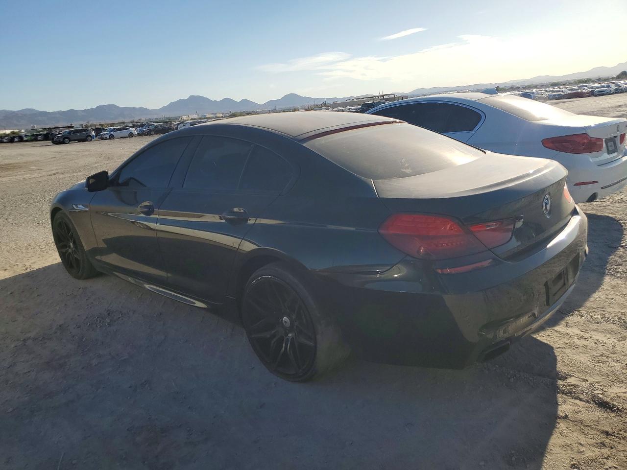2013 Bmw 650 I Black vin: WBA6B2C52DD128663