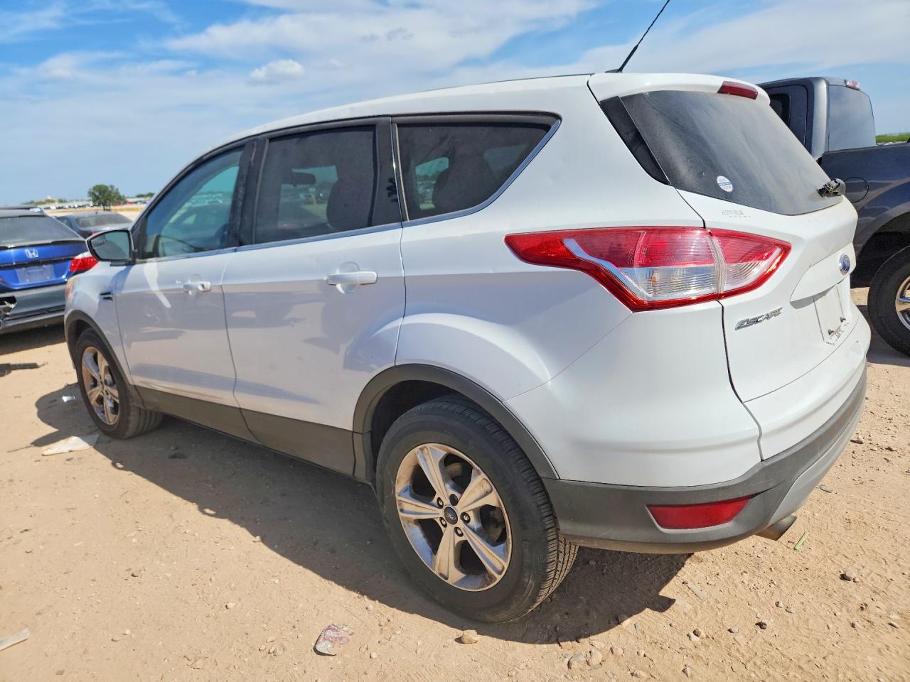 2014 Ford Escape Se White vin: 1FMCU0GX1EUA47439