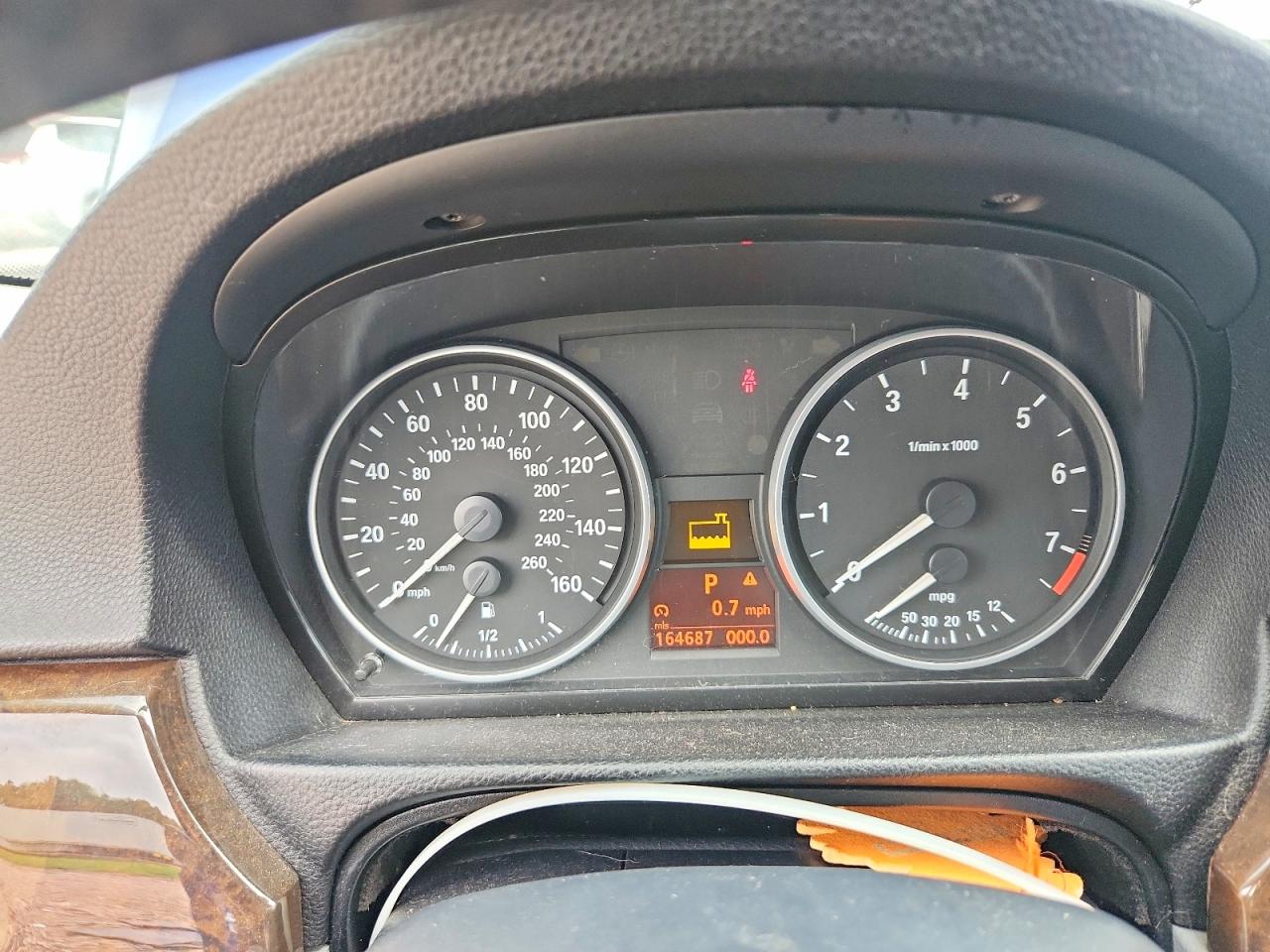 2007 Bmw 328 I Sulev Blue vin: WBAVC53577FZ75973