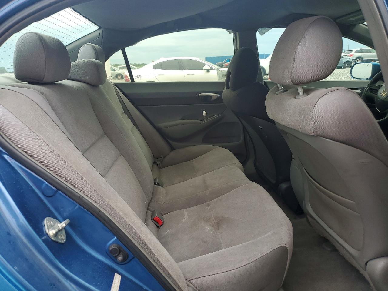 2007 Honda Civic Lx Blue vin: 1HGFA16517L001412