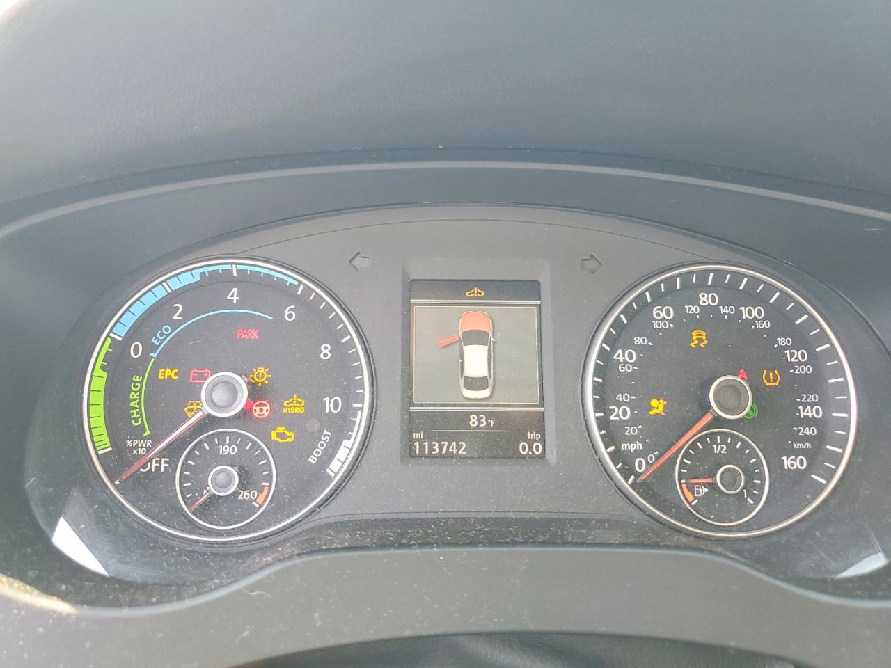 2014 Volkswagen Jetta Hybrid White vin: 3VW637AJXEM279685