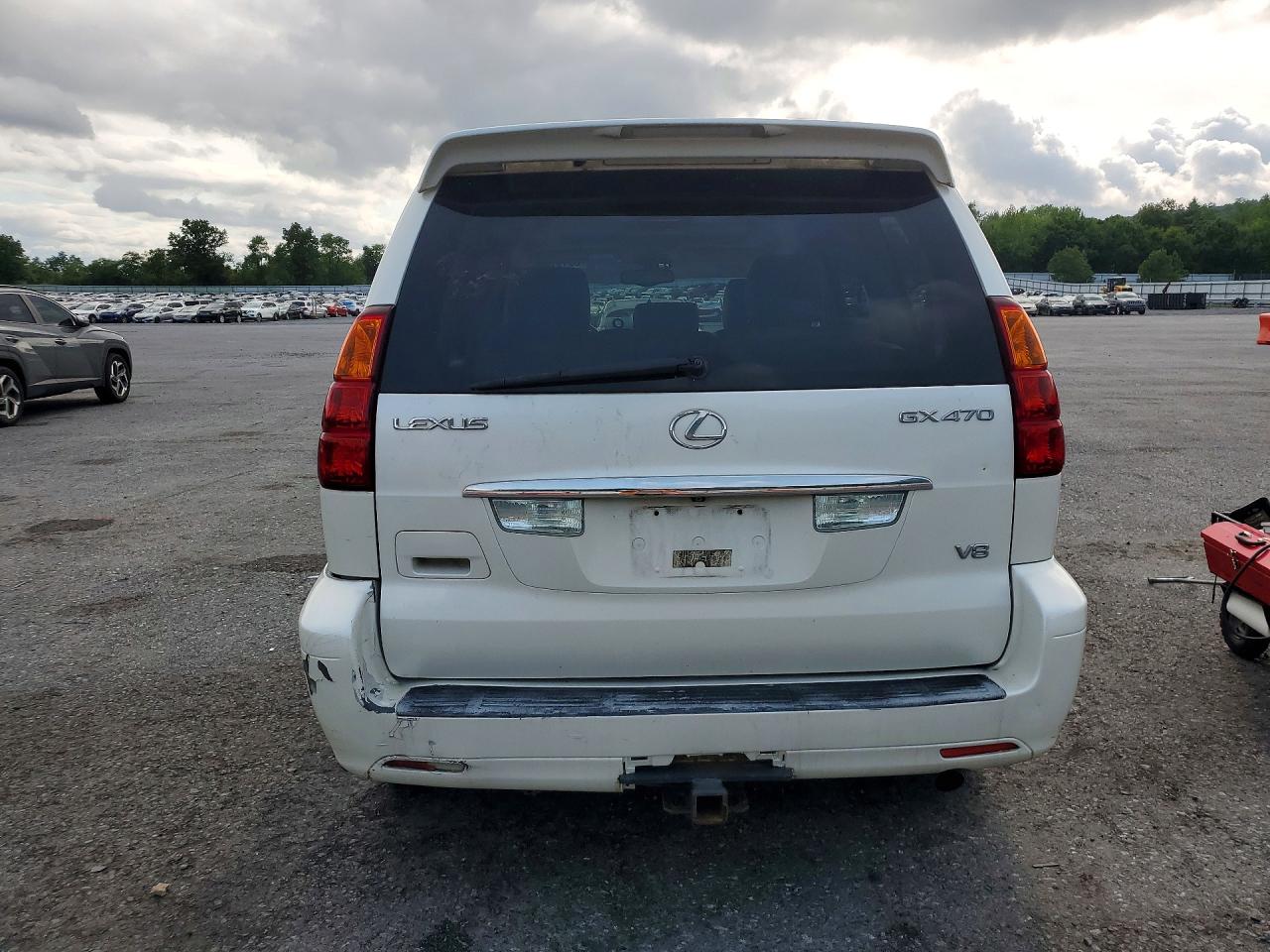 2006 Lexus Gx 470 White vin: JTJBT20X860107280