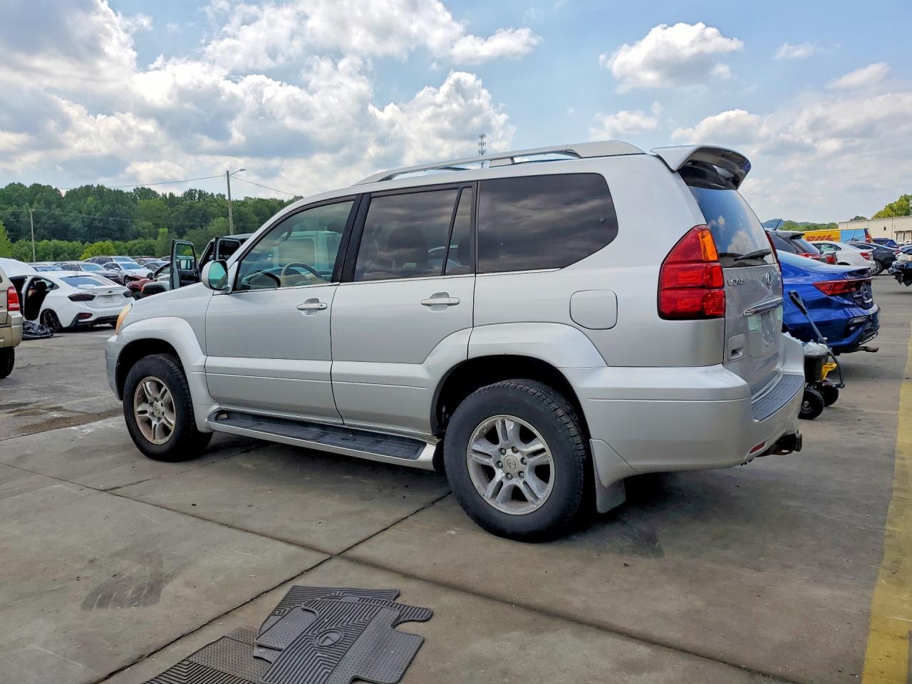 2006 Lexus Gx 470 Silver vin: JTJBT20X360113827