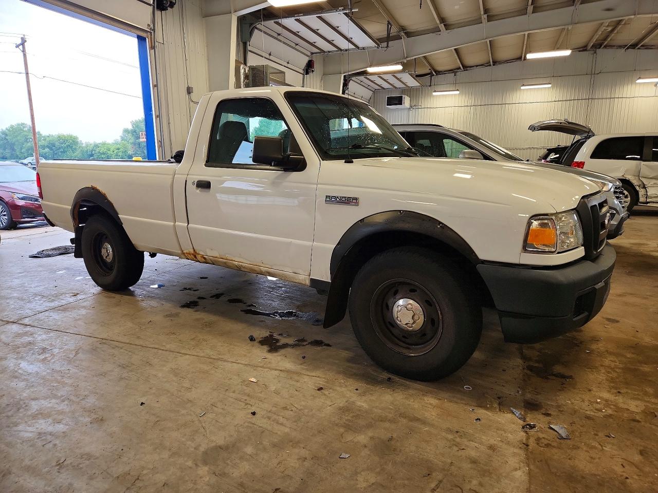 2006 Ford Ranger White vin: 1FTYR10E46PA58316