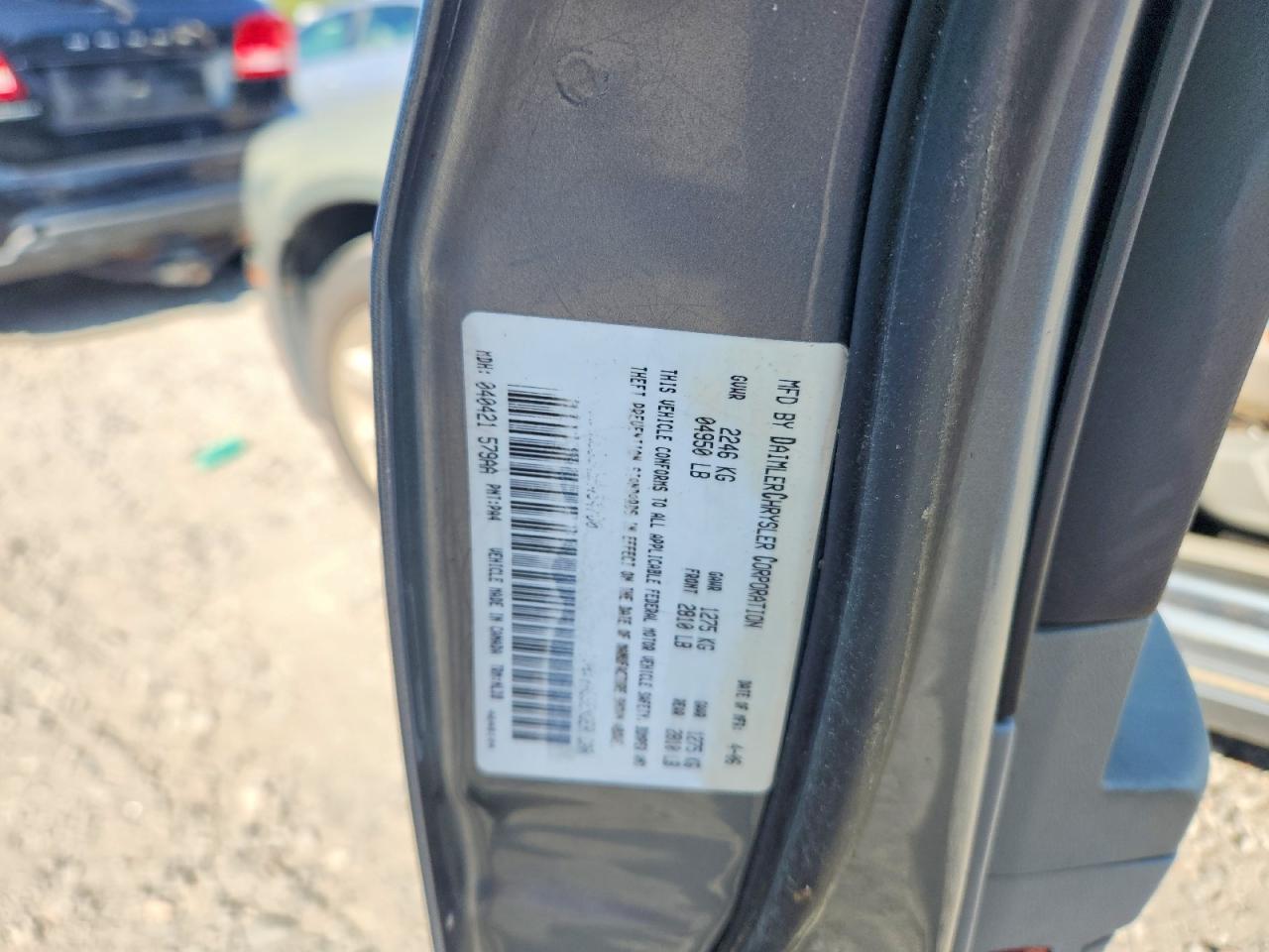 2006 Chrysler 300 Touring Зеленый vin: 2C3KA53GX6H454700