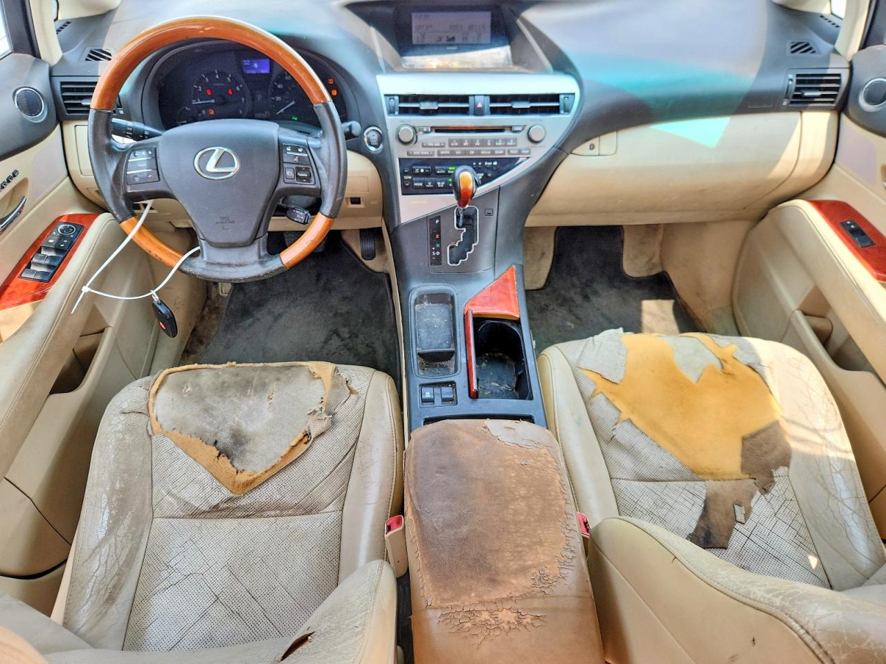 2010 Lexus Rx 350 White vin: 2T2ZK1BA1AC035825