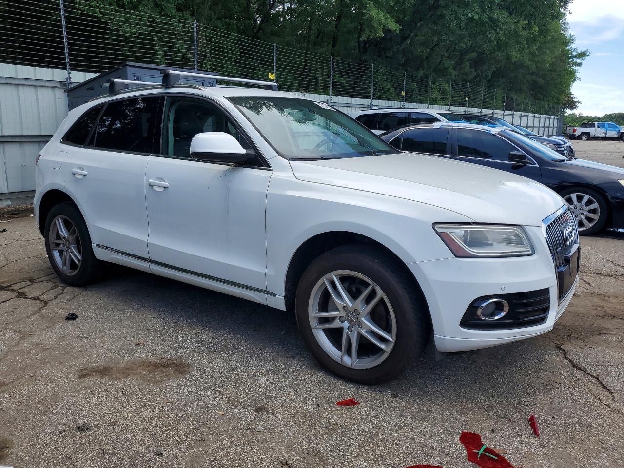2013 Audi Q5 Premium Plus Белый vin: WA1LFAFP1DA084278