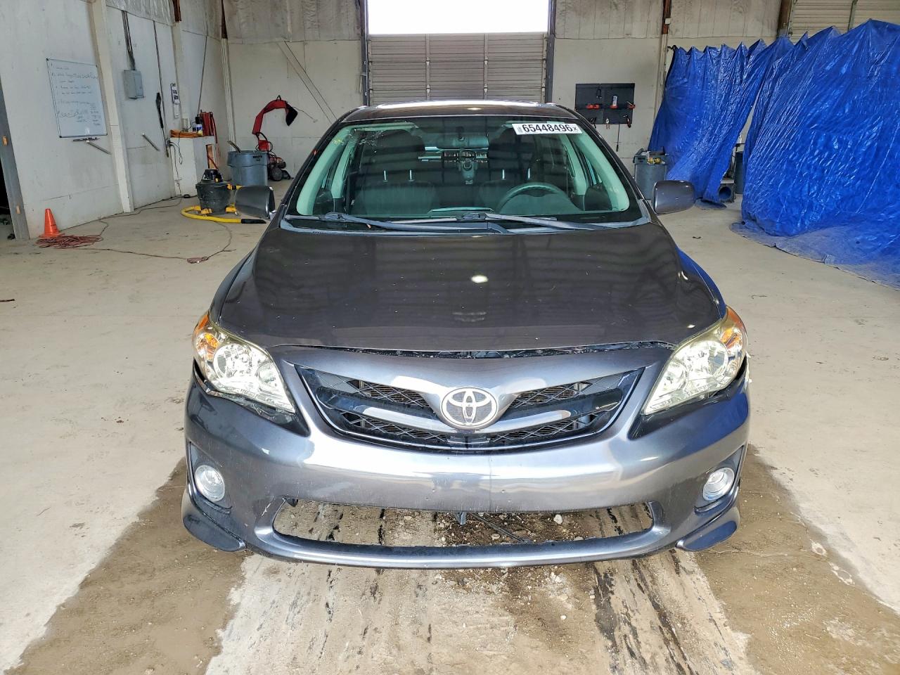 2011 Toyota Corolla S Gray vin: 2T1BU4EE2BC698239