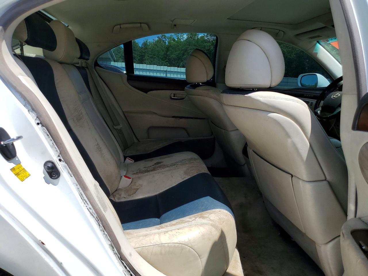 2010 Lexus Ls 460 White vin: JTHBL5EF8A5098563