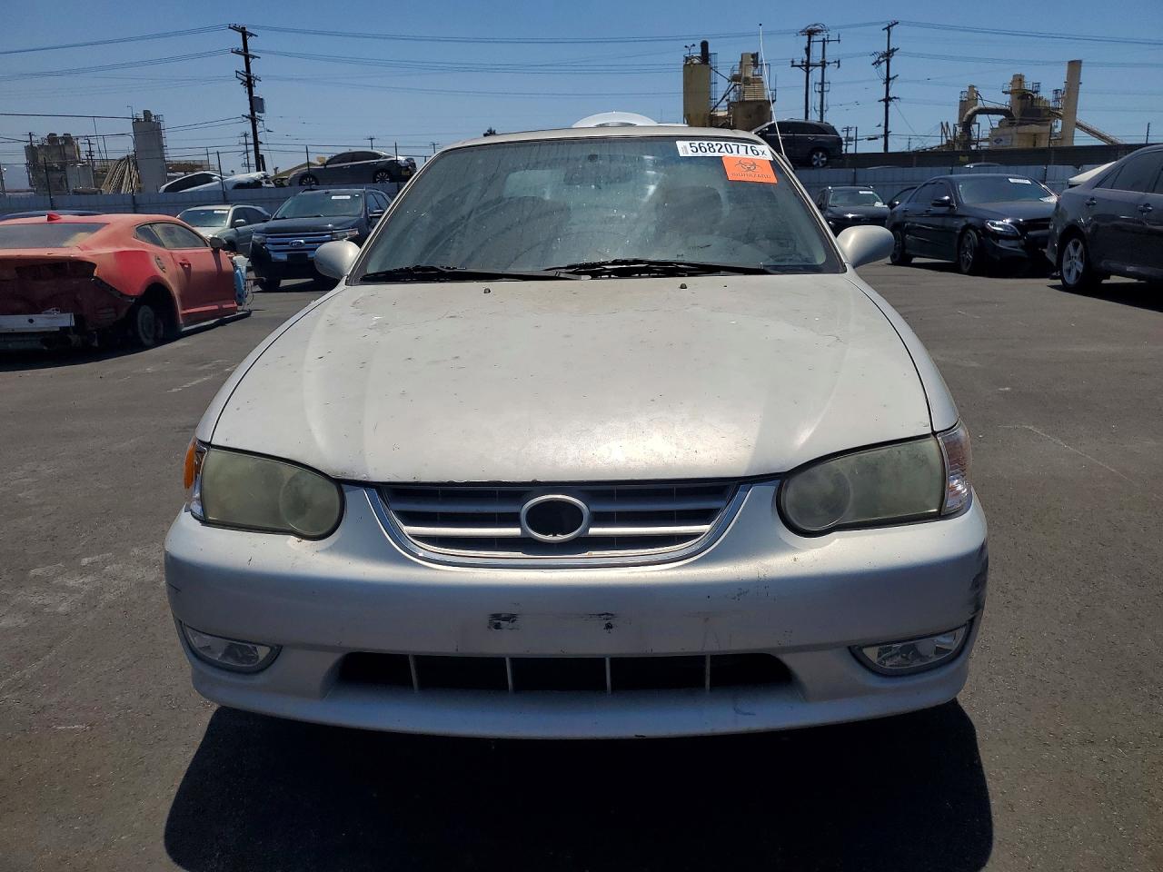 2001 Toyota Corolla S Серебряный vin: 1NXBR12E81Z524497