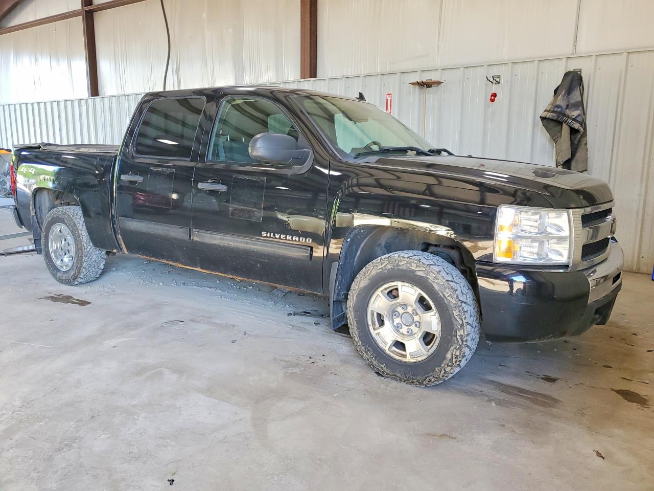 2010 Chevrolet Silverado K1500 Lt Черный vin: 3GCRKSE38AG253810